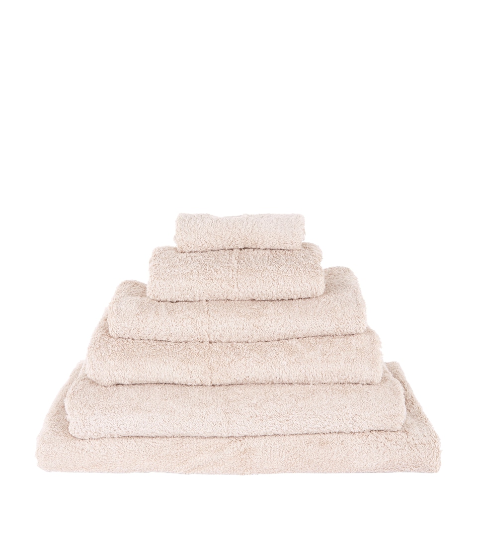 Abyss & Habidecor Super Pile Hand Towel (55cm x 100cm) Linen