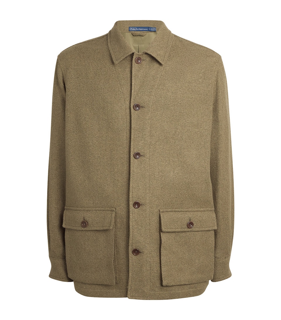 Silk-Linen-Cotton Utility Jacket