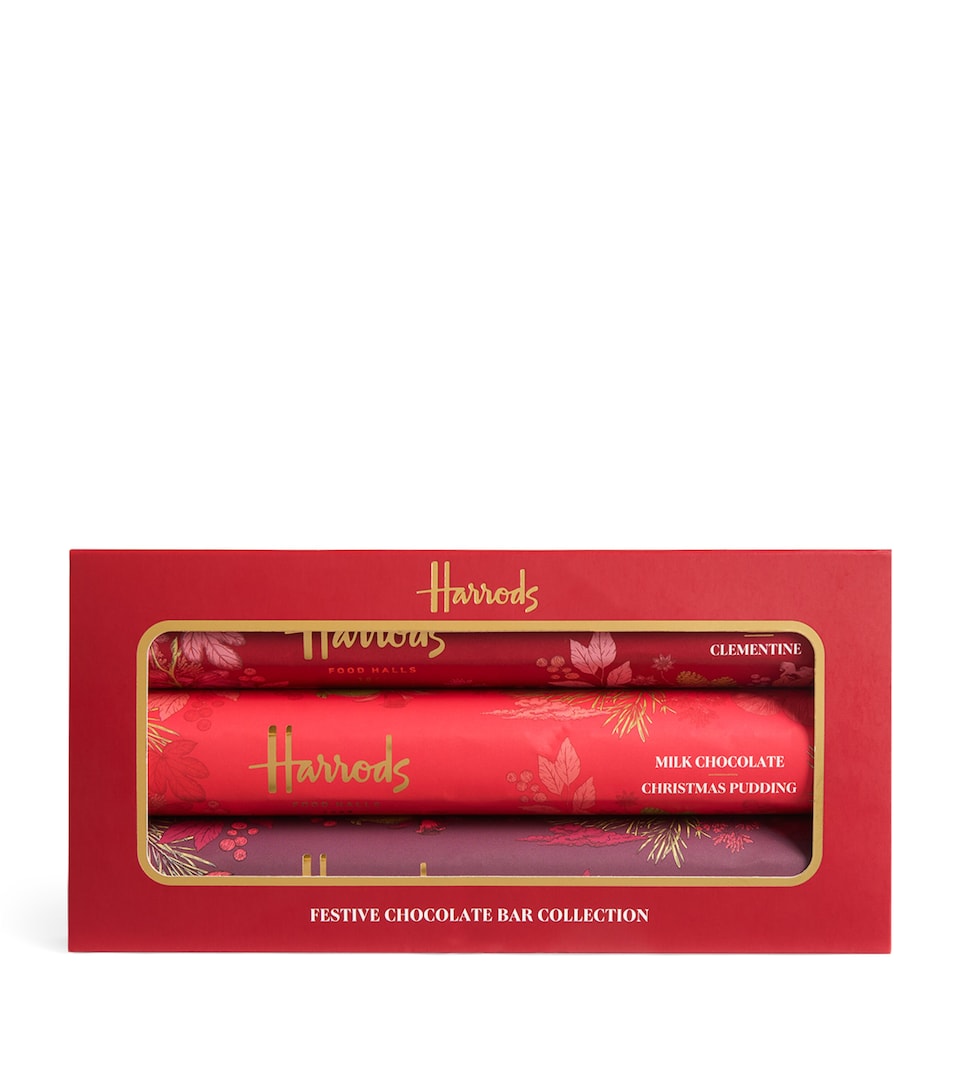 Harrods Festive Chocolate Bars Trio (3 x 85g)