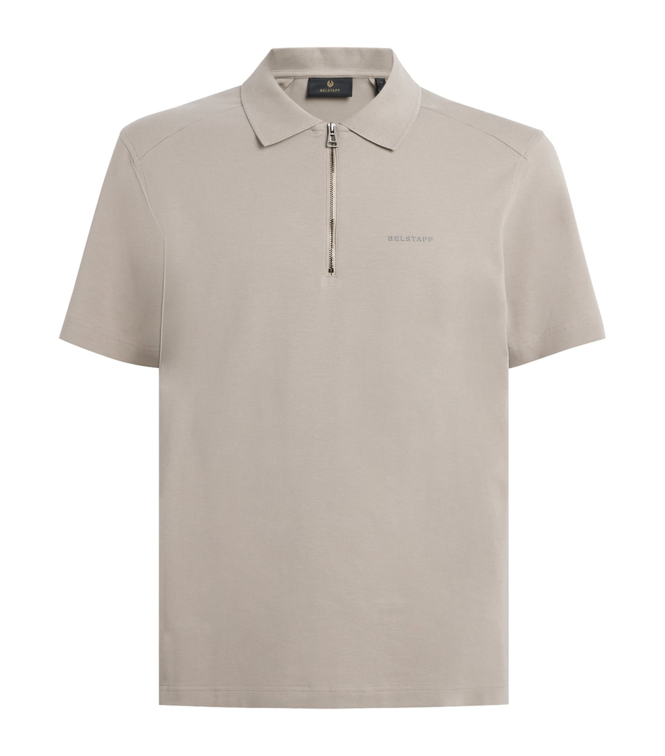 Stretch-Cotton Alloy Slim Polo Shirt