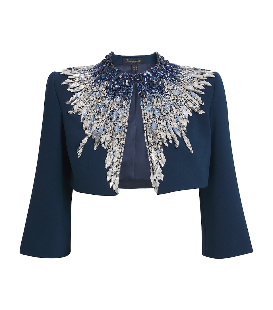 Embellished Dexy Cropped Jacket