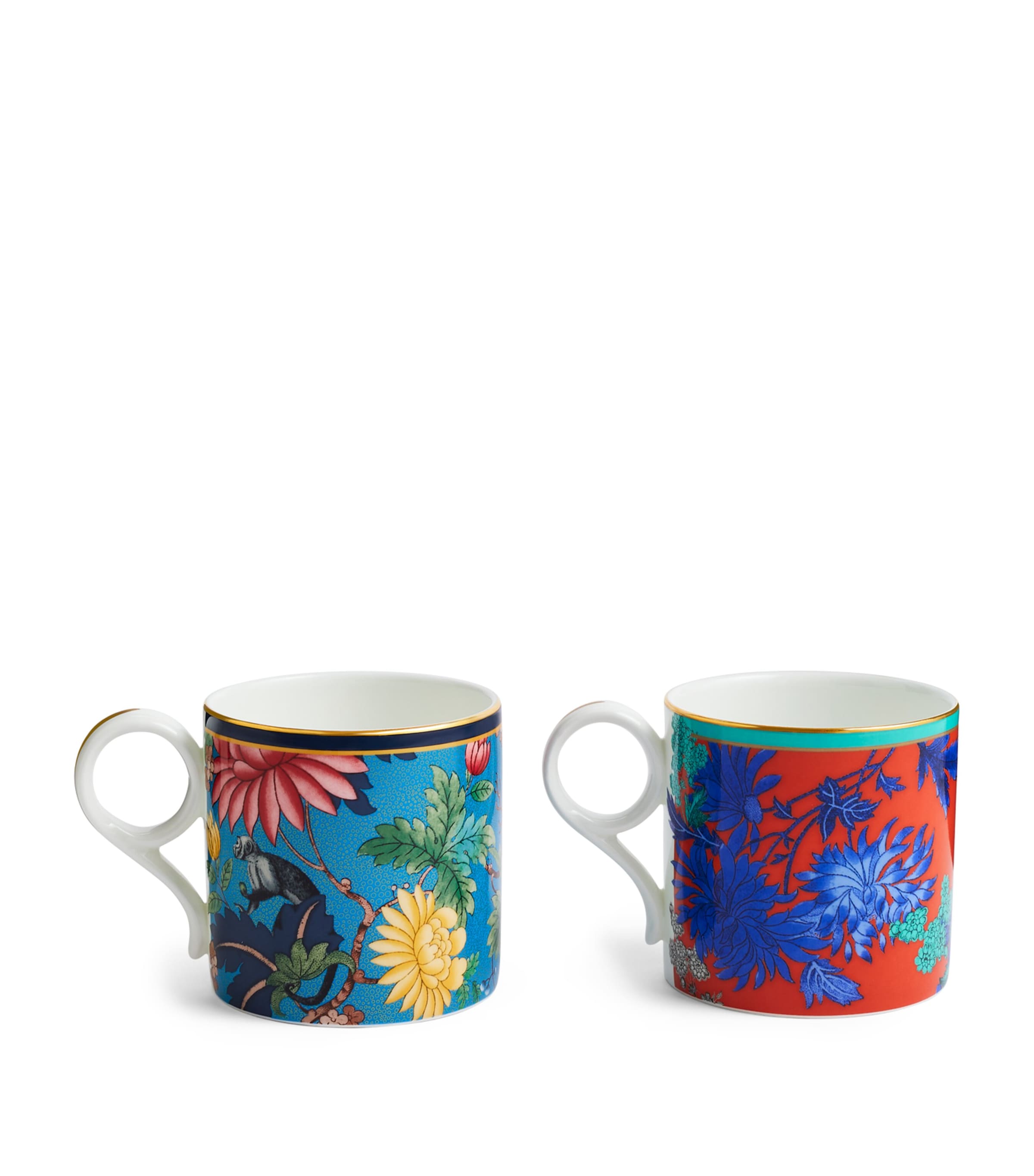 Set of 2 Large Wonderlust Mugs