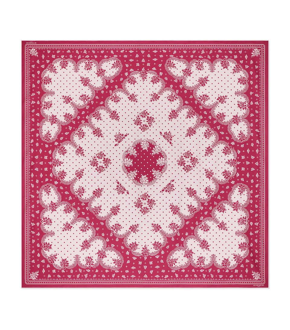 Givenchy Cotton-Silk Printed Shawl