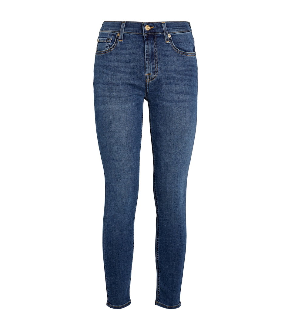 B(Air) High-Rise Ankle Skinny Jeans