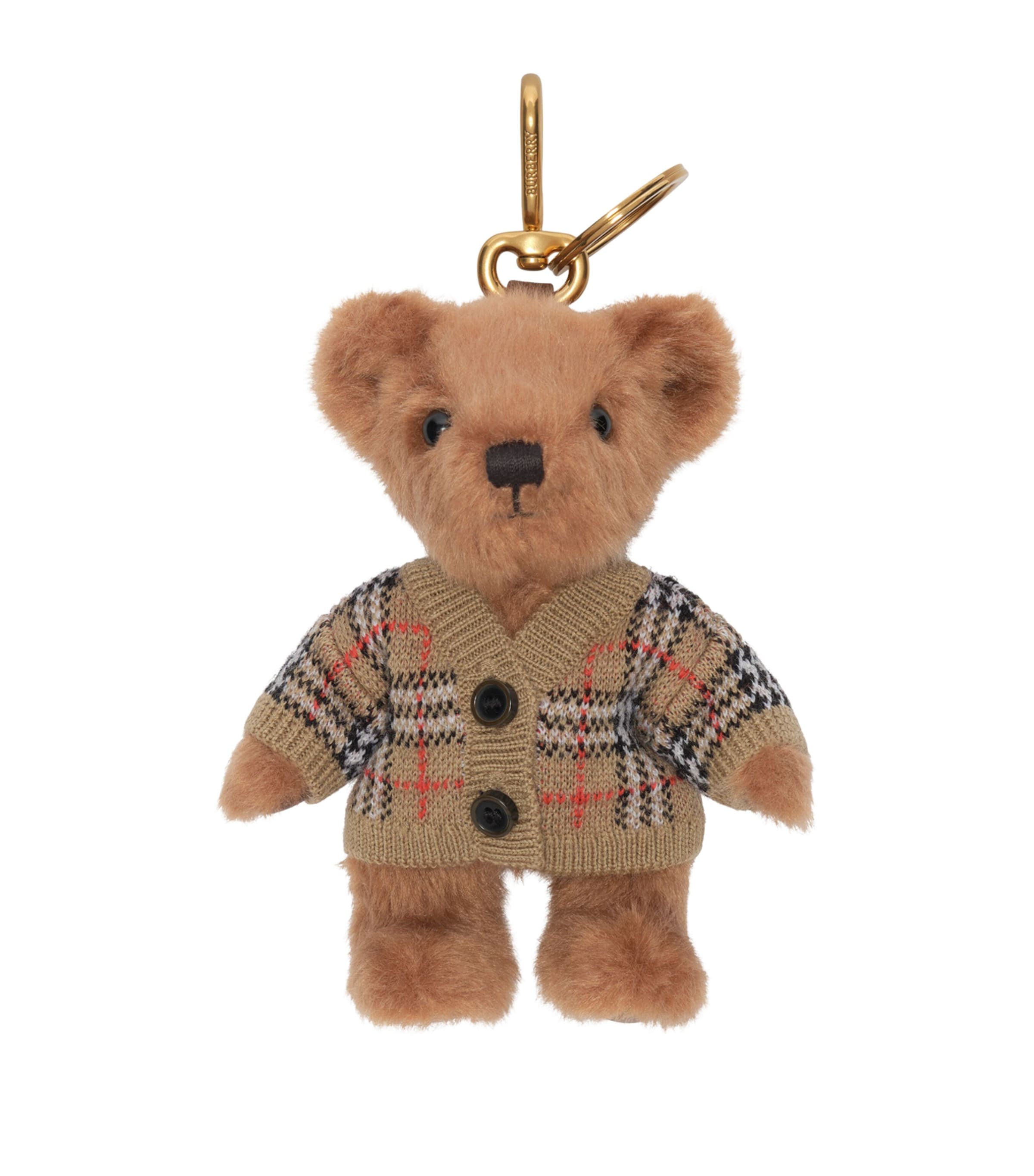 Burberry Thomas Bear Bag Charm Archive Beige