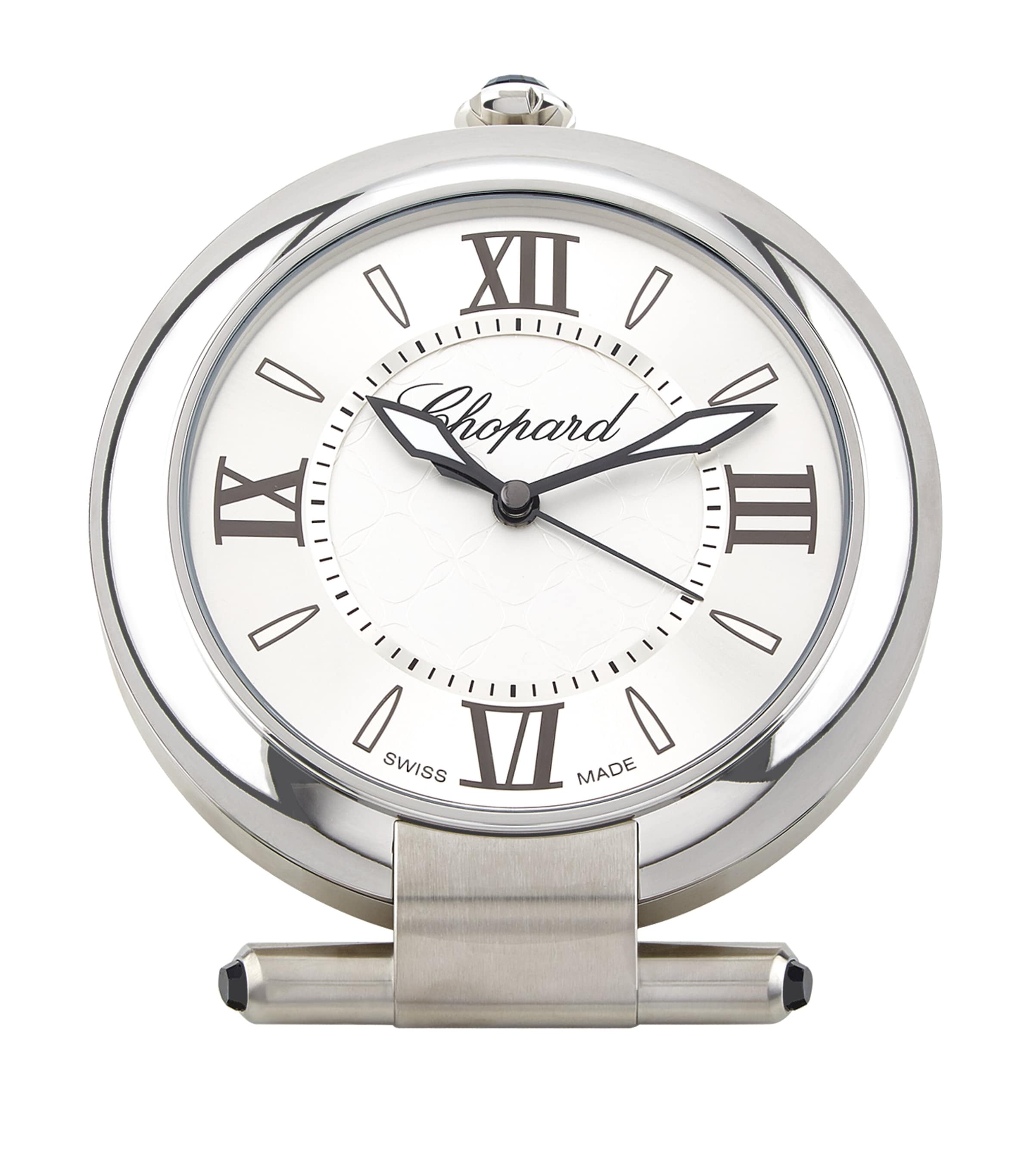 Stainless Steel Imperiale Alarm Clock 12cm