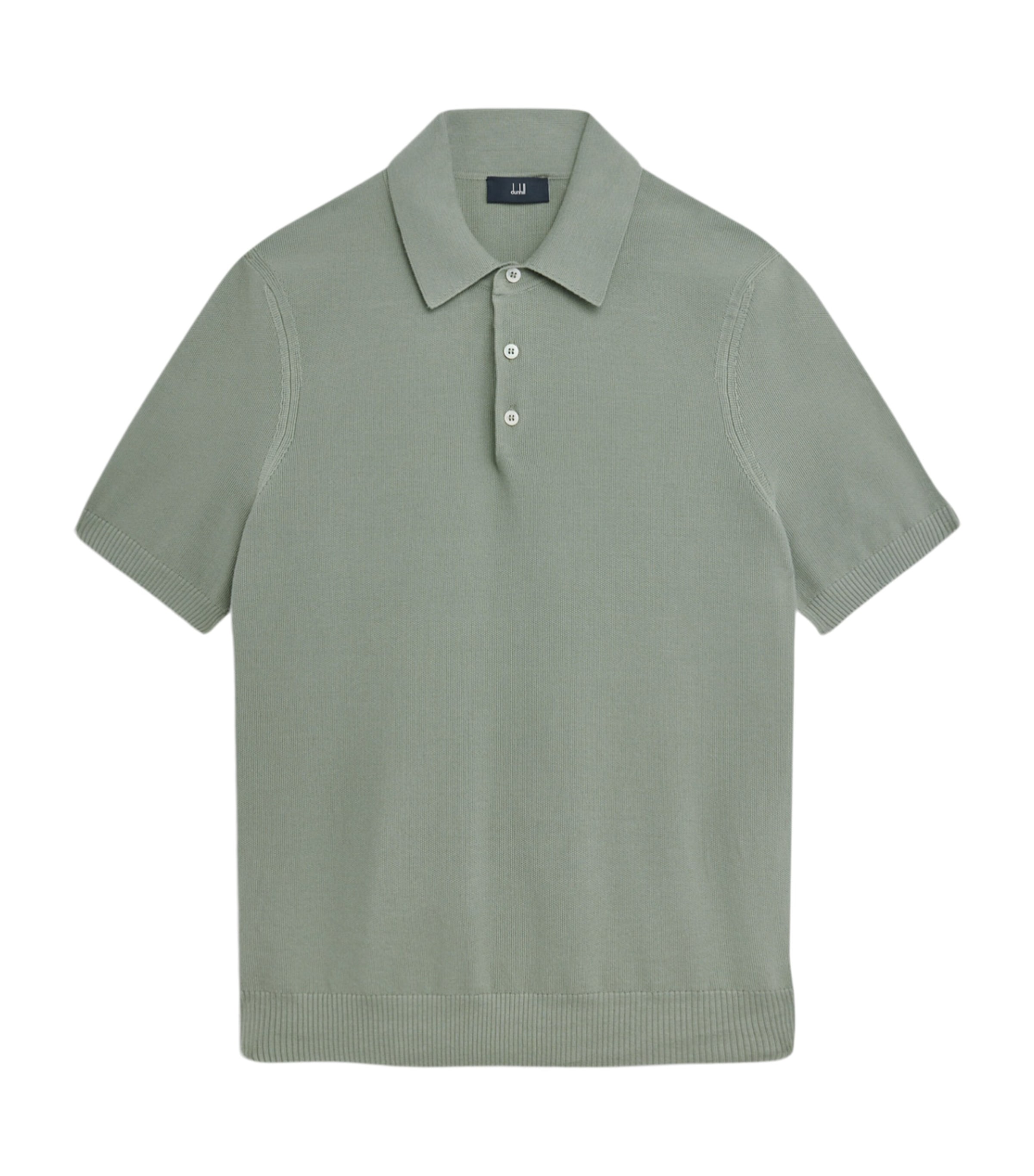 Dunhill Mens Cotton Piqué Polo Shirt