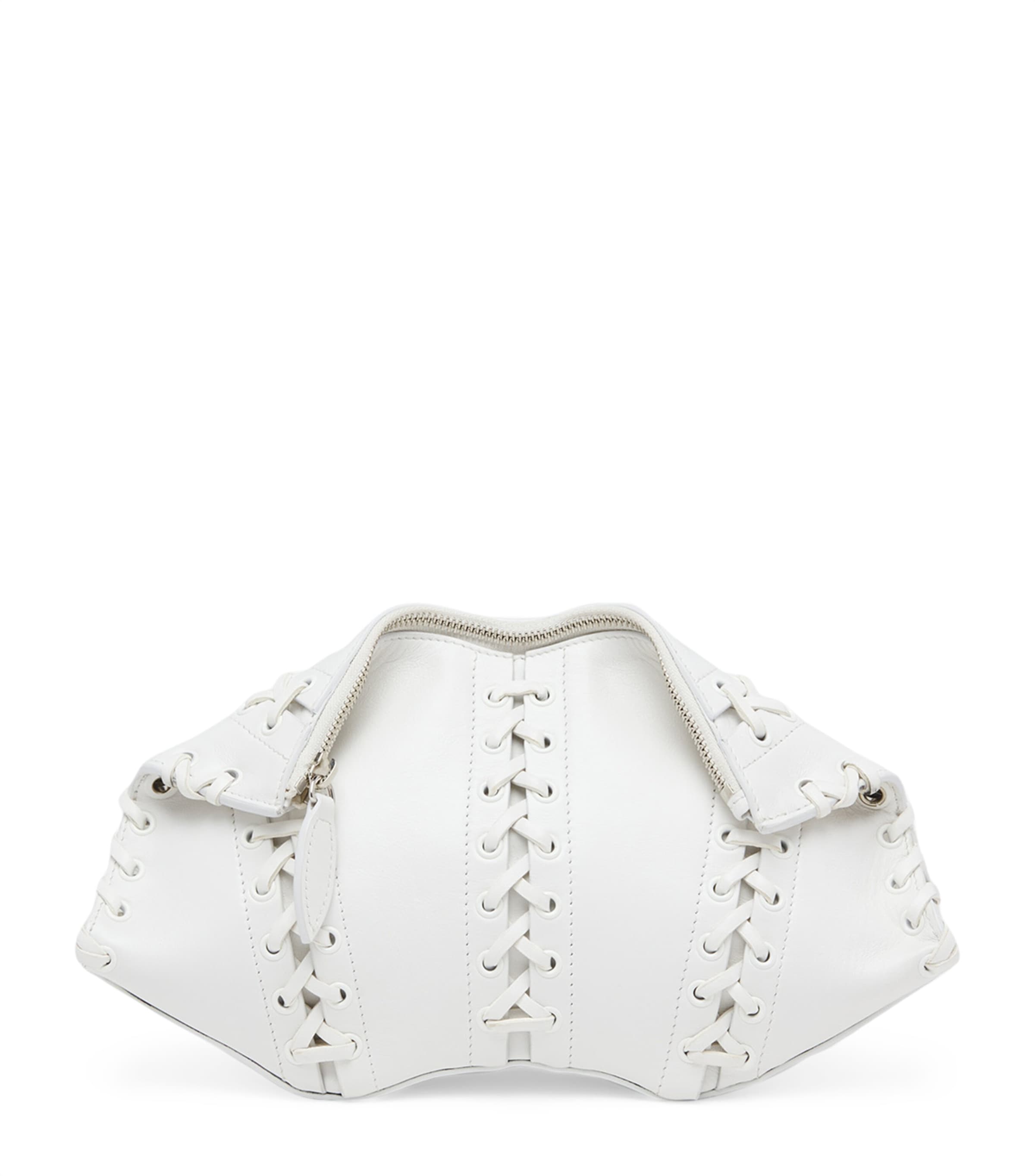 Leather Manta Clutch Bag