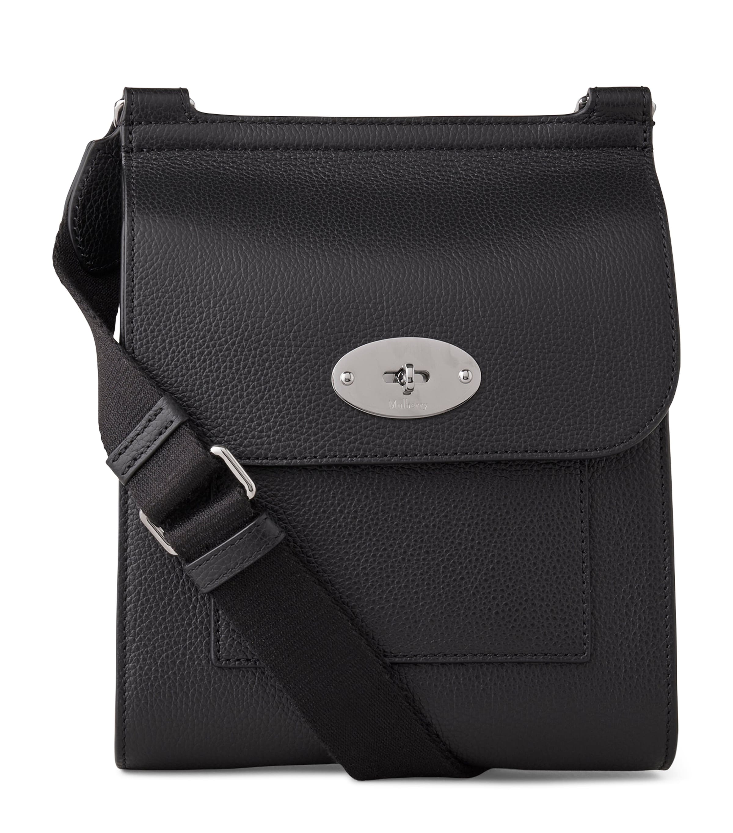 【MULBERRY】MINI ANTONY CROSSBODY BAG Mulberry Mini Antony Leather Crossbody Bag In Black | ModeSens
