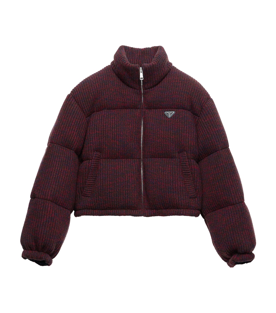 Wool-Cashmere Down Jacket