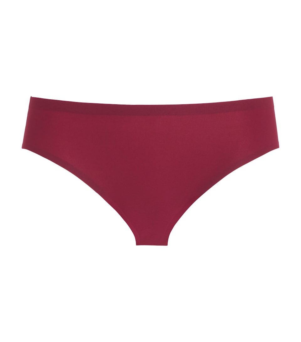 Chantelle Womens SoftStretch Brazilian Briefs Raspberry