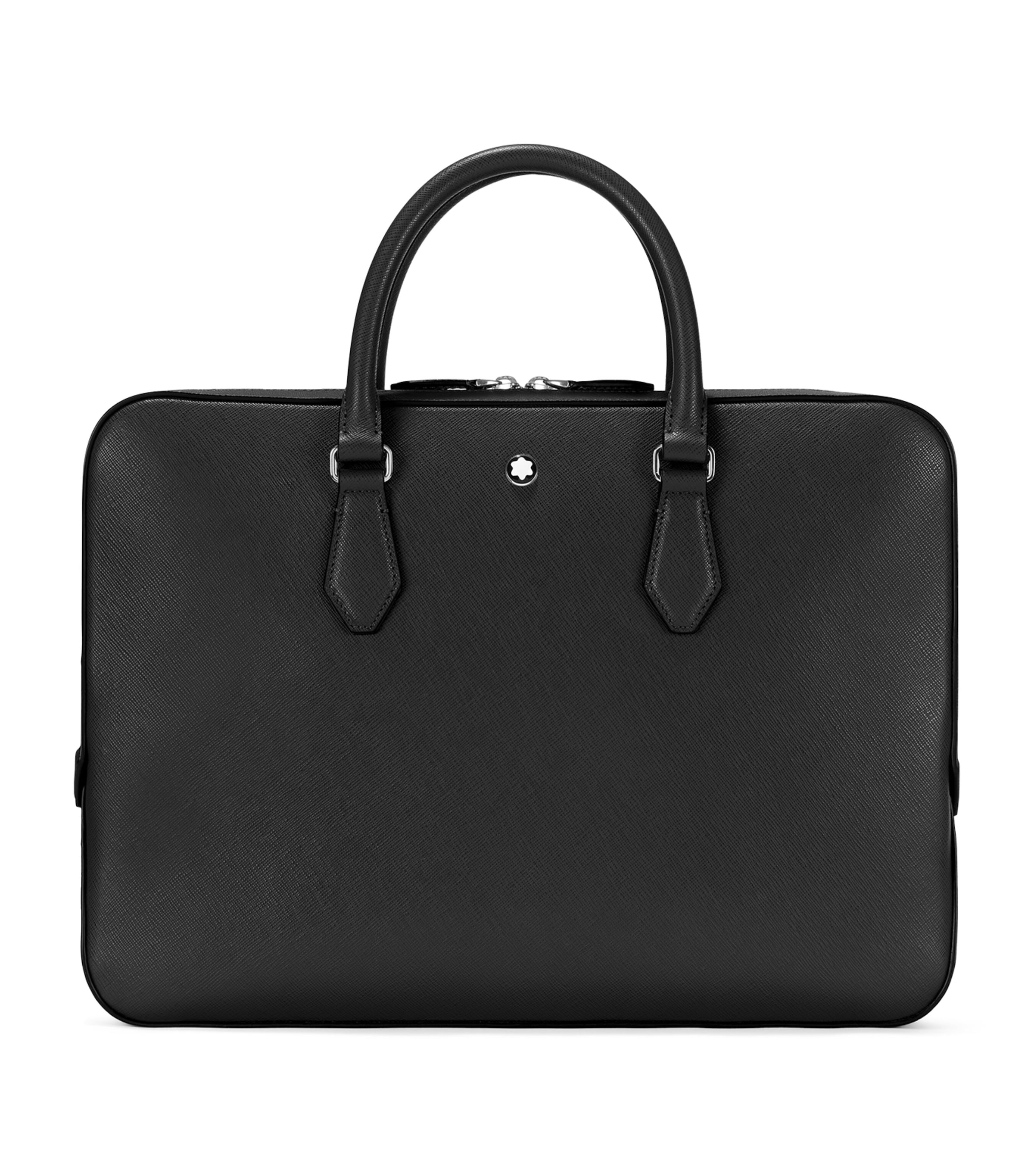 Montblanc Leather Sartorial Thin Document Case Black