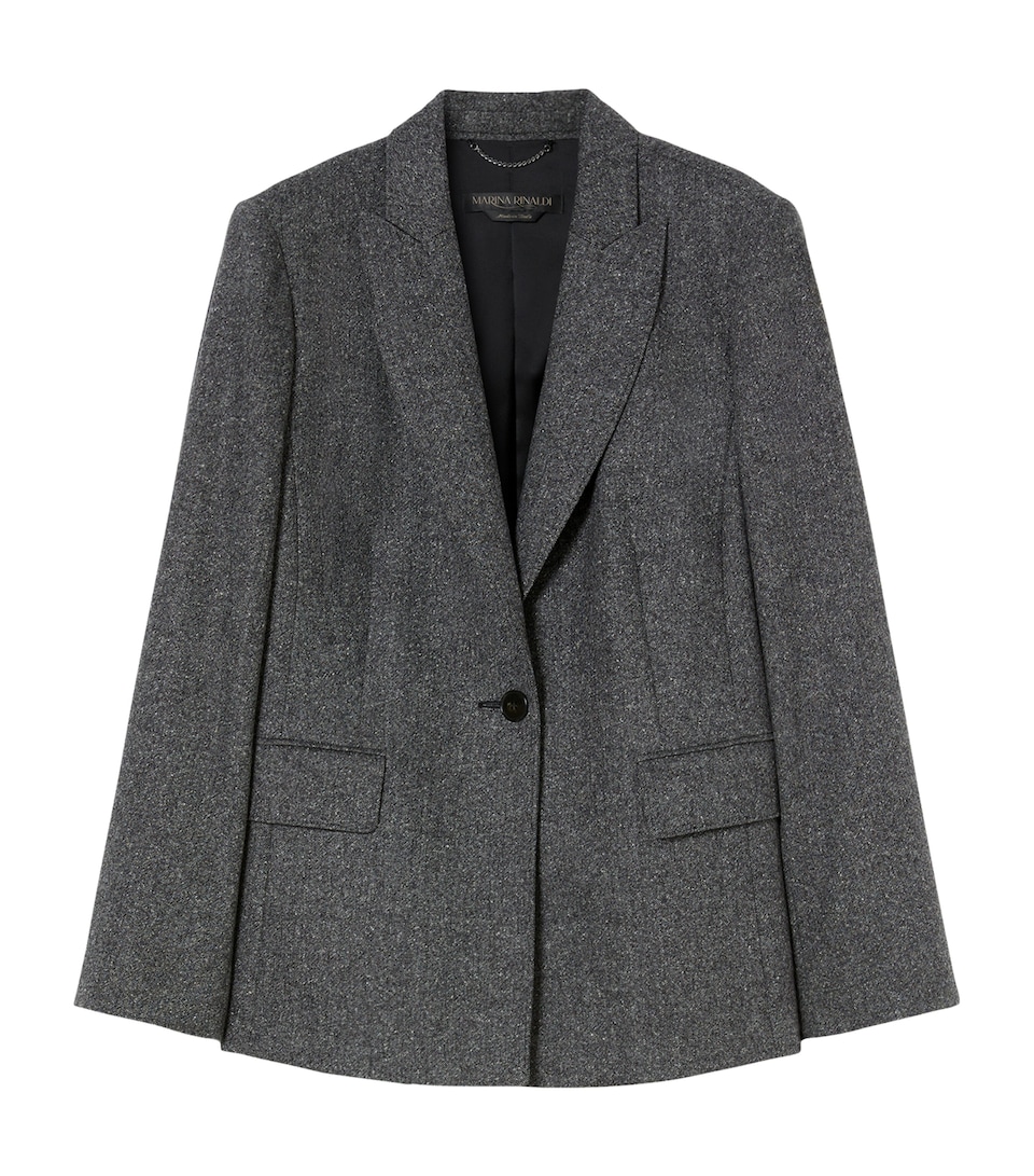 Virgin-Wool Blend Nolana Blazer