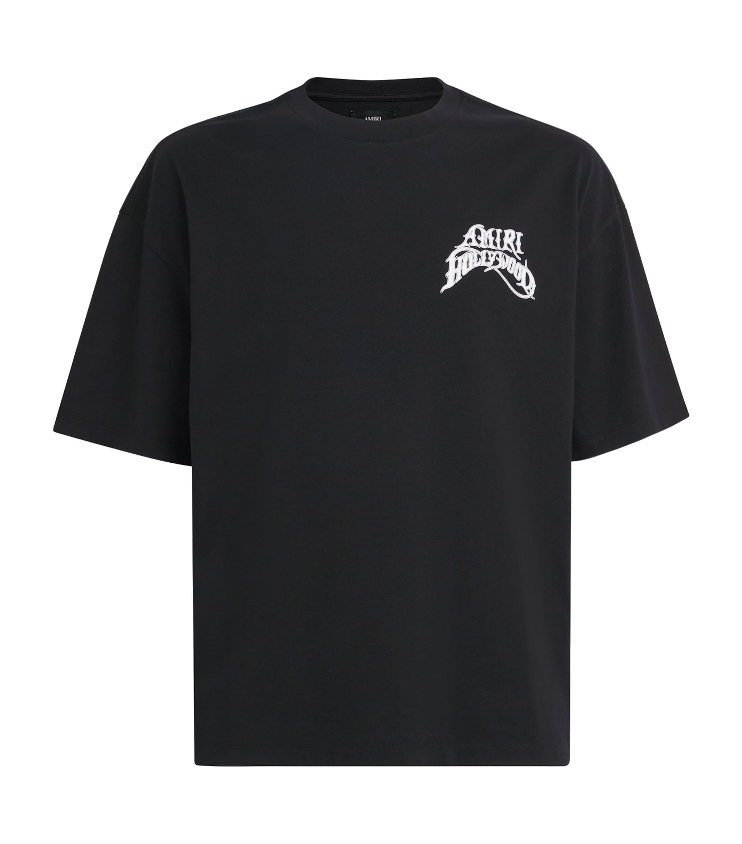 AMIRI Mens Cotton Hollywood T-Shirt Black