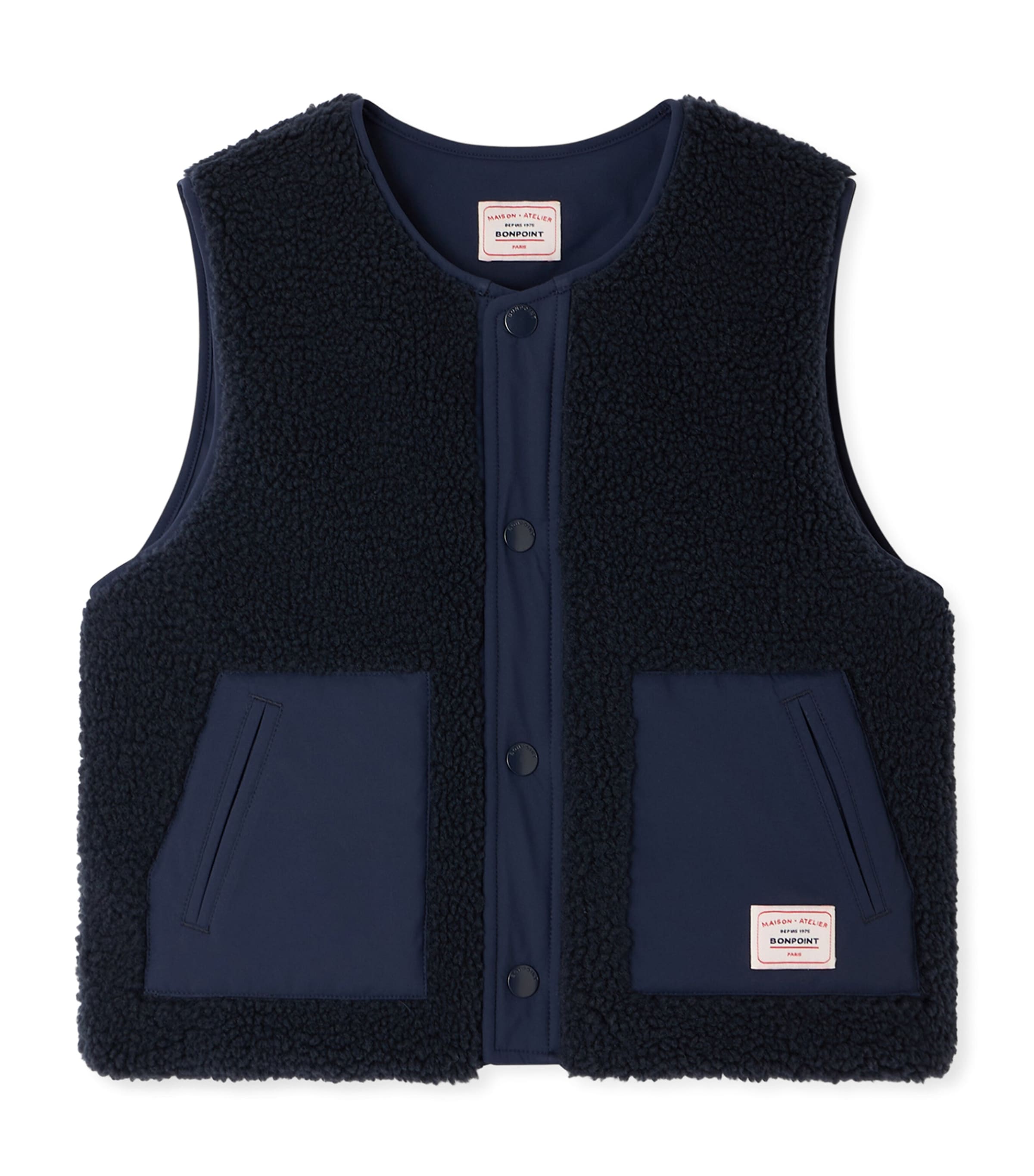 Bonpoint Reversible Gilet (4-8 Years) Marine