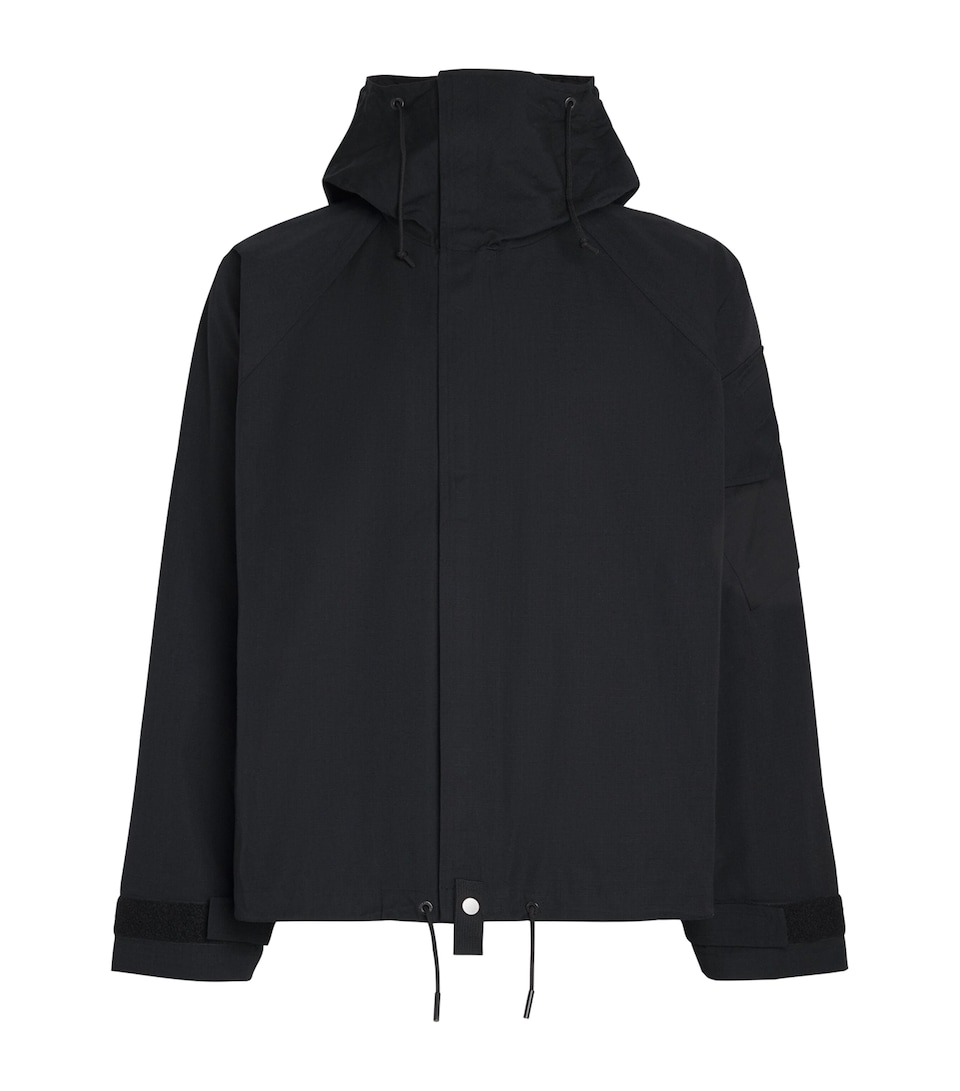 Cole Buxton Mens Cotton Windbreaker Black