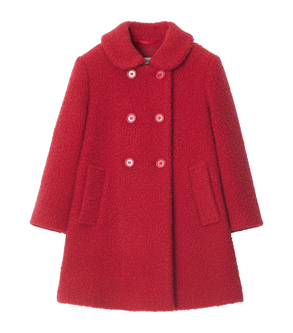 Wool-Blend Double-Breasted Coat (3-12 Years)