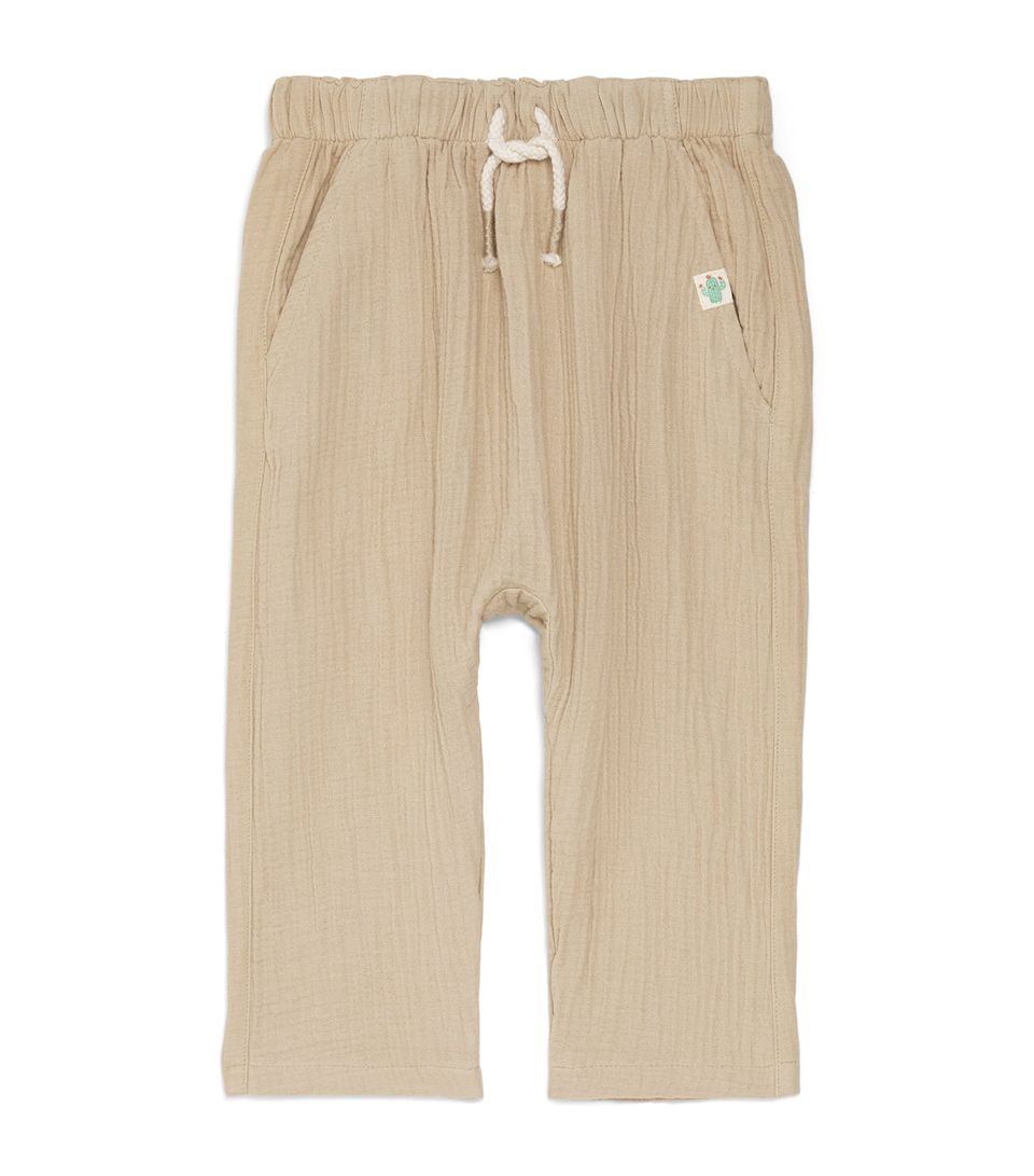 Purebaby Organic Cotton Crinkled Trousers (0-12 Months) Burto