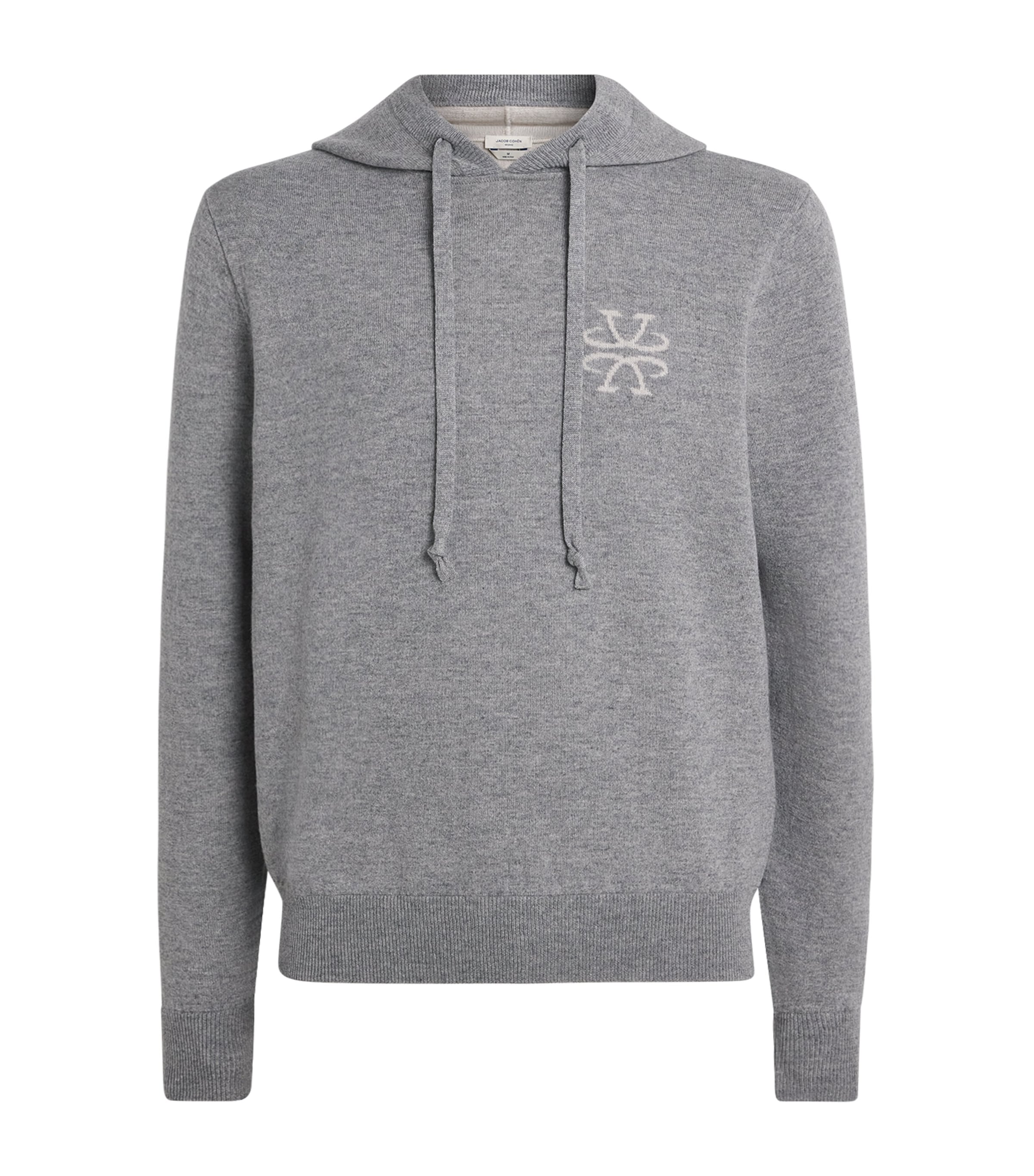 Wool-Blend Logo Hoodie