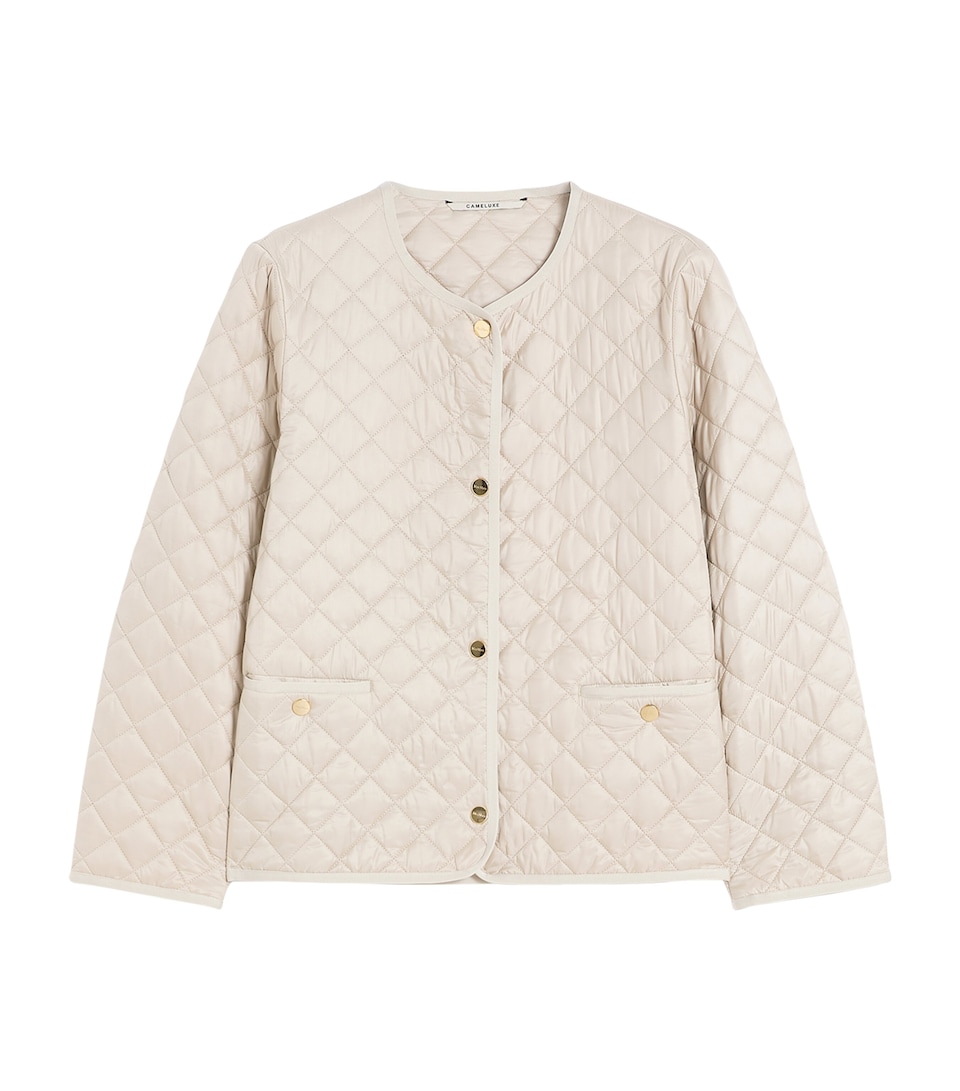 Cameluxe Quilted Jacket
