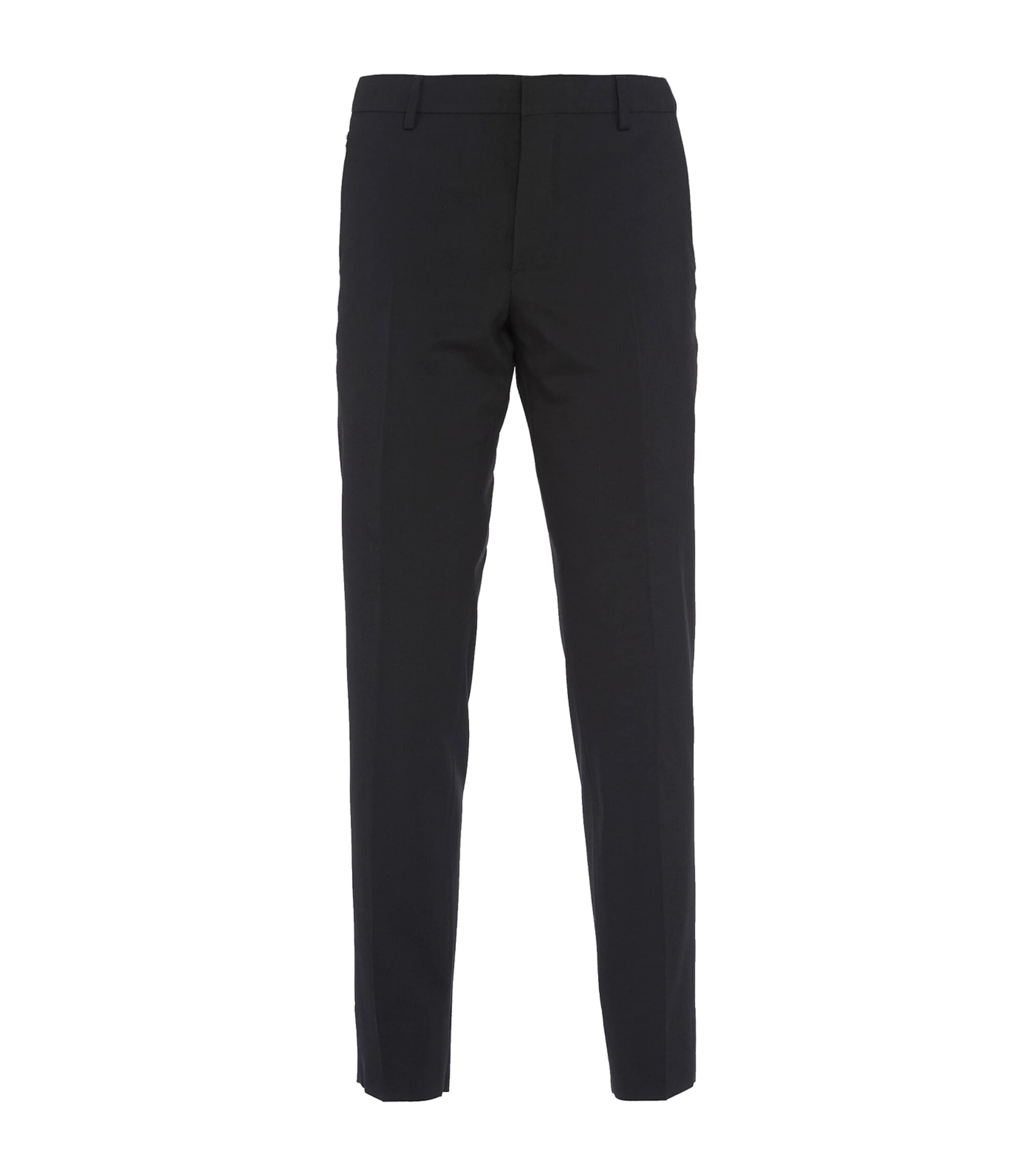 Wool-Blend Trousers