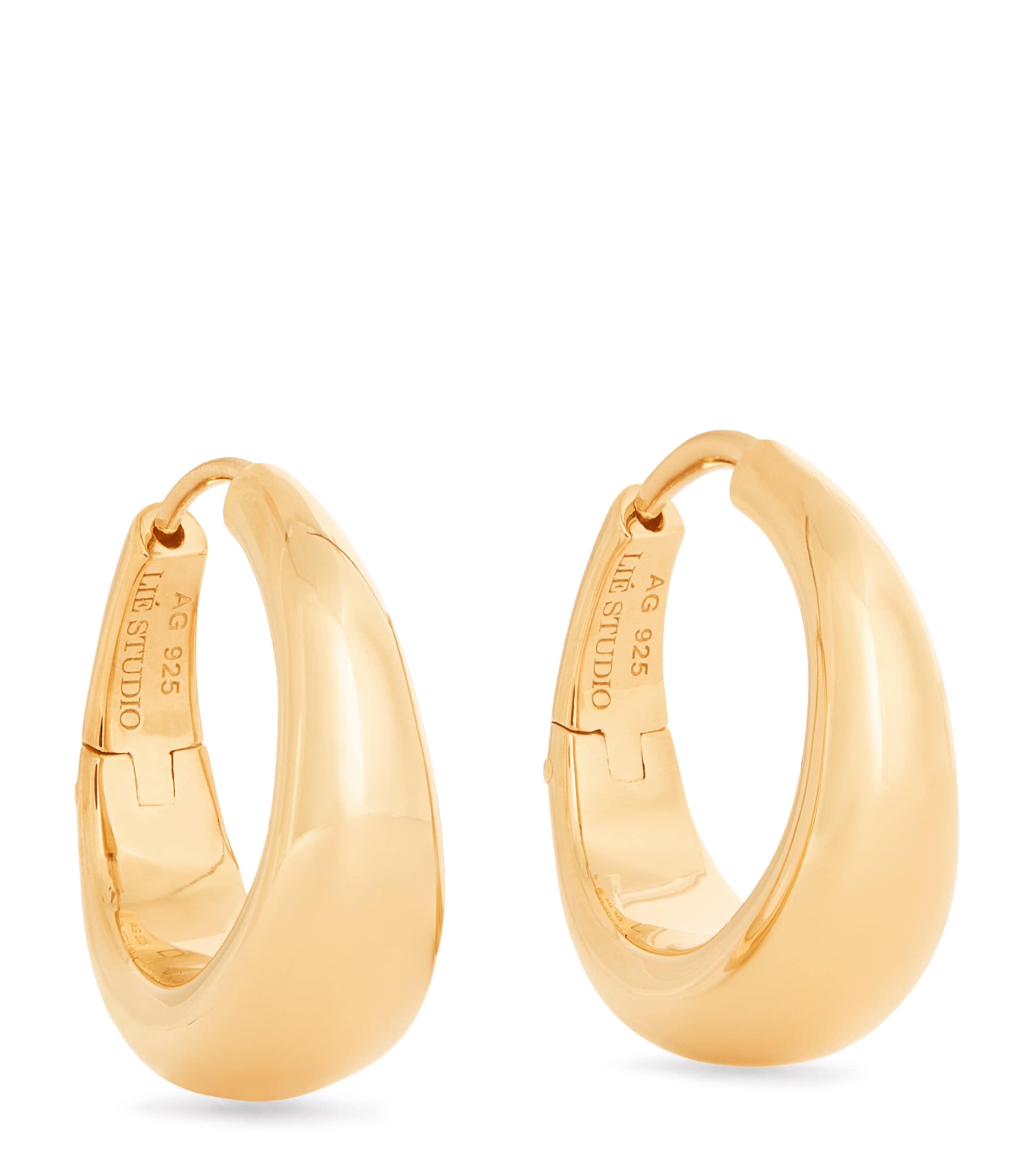 Gold-Plated The Andrea Hoop Earrings