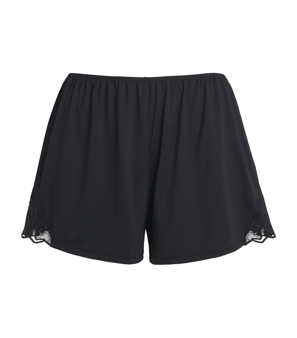 Falke Womens Delicate Touch Pyjama Shorts Black