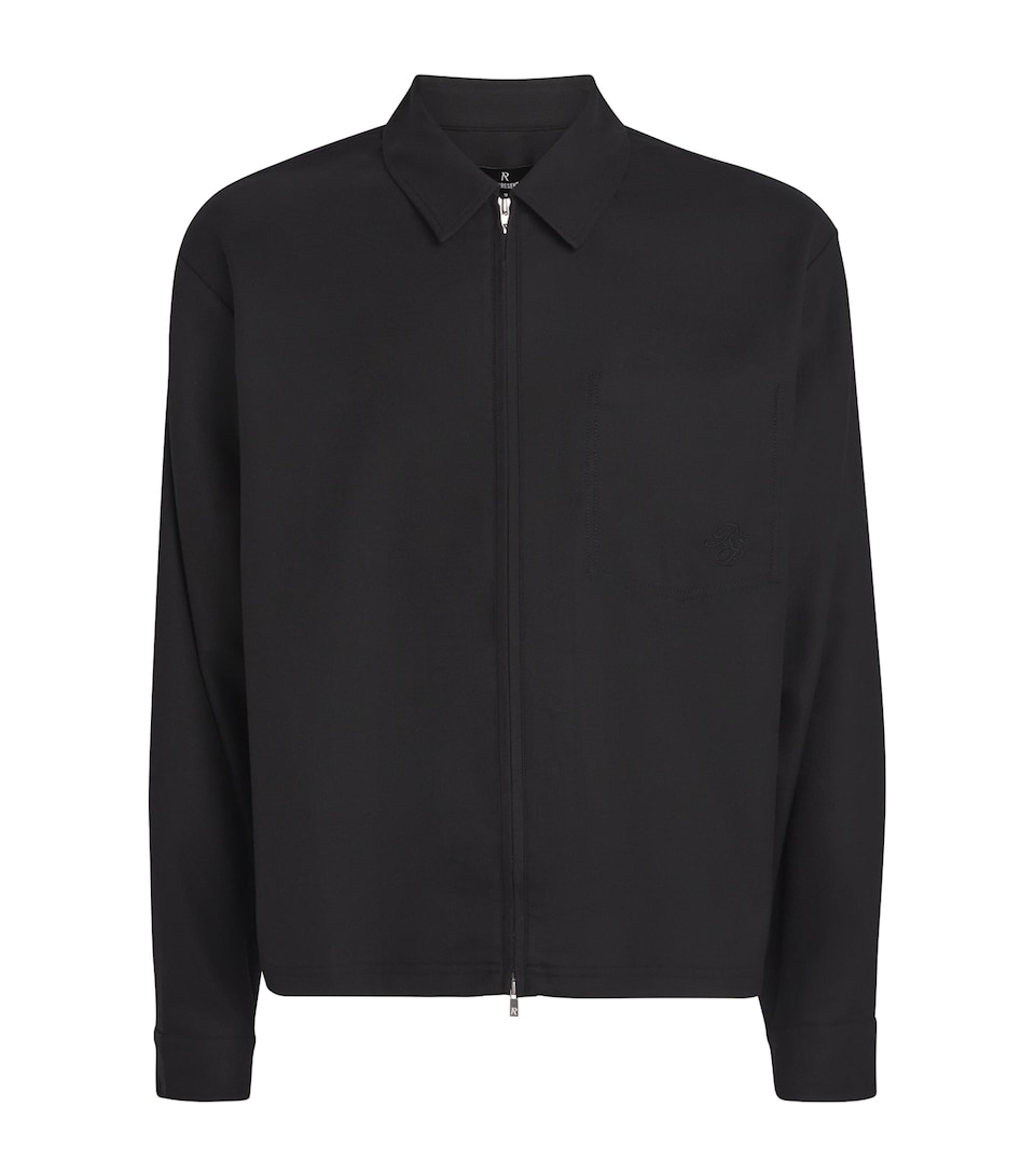 Zip-Up Overshirt