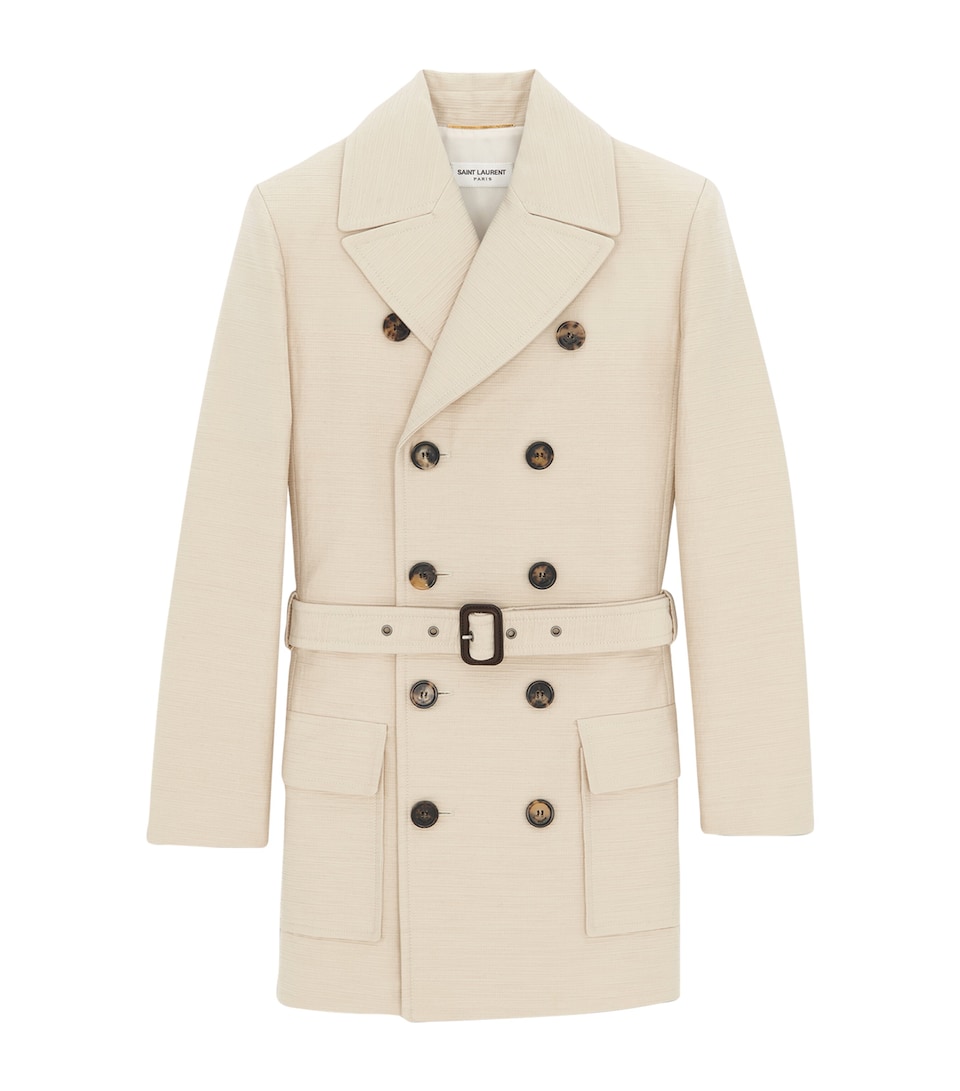 Wool-Blend Overcoat