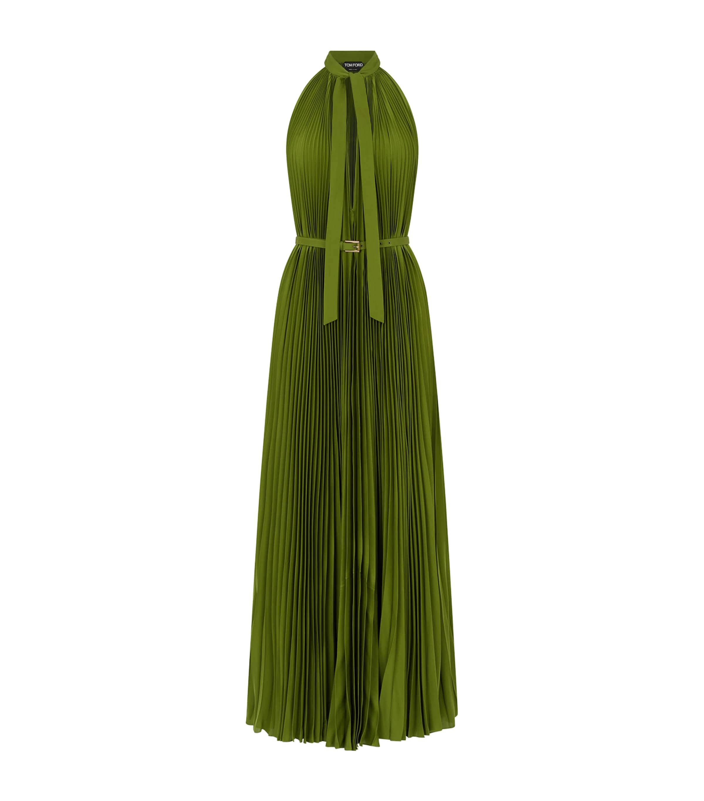 TOM FORD Womens Plissé Sunray Maxi Shirt Dress Gdk