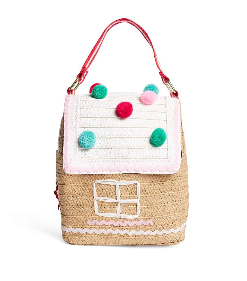 Woven Gingerbread House Bag