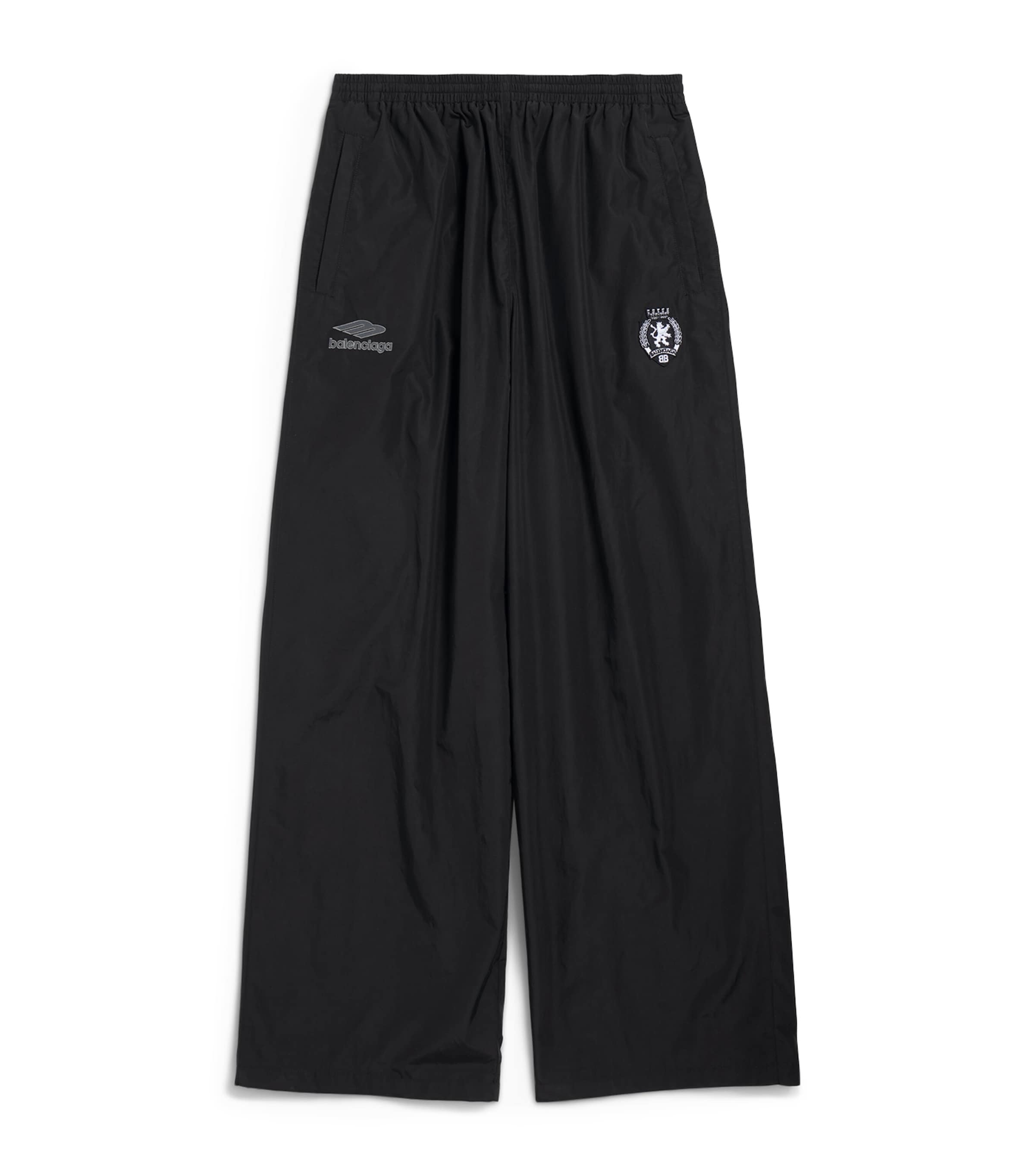 Cotton-Blend Technical Trousers