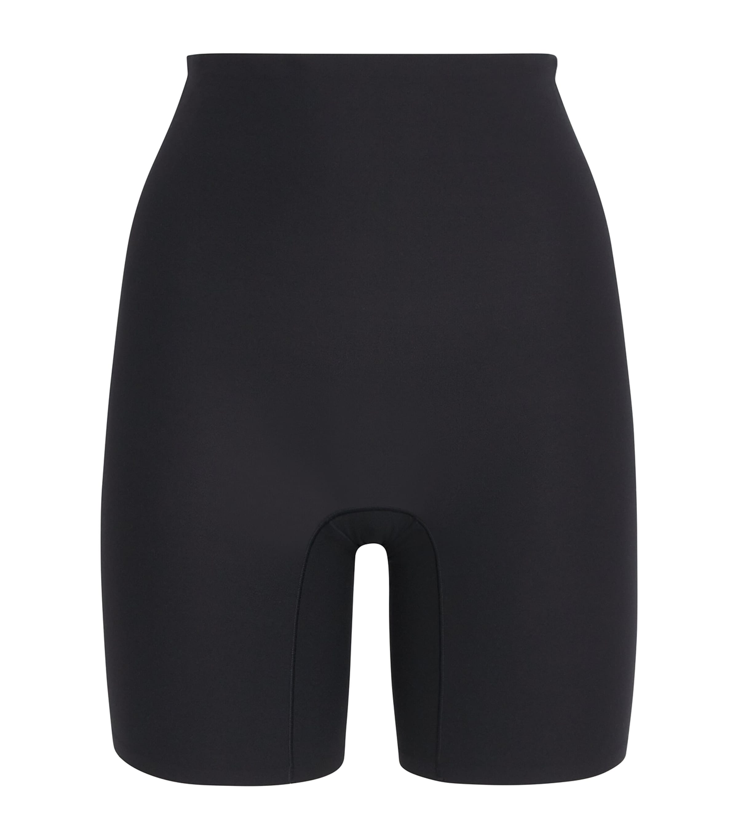 Chantelle Womens SoftStretch Mid-Thigh Shorts Black