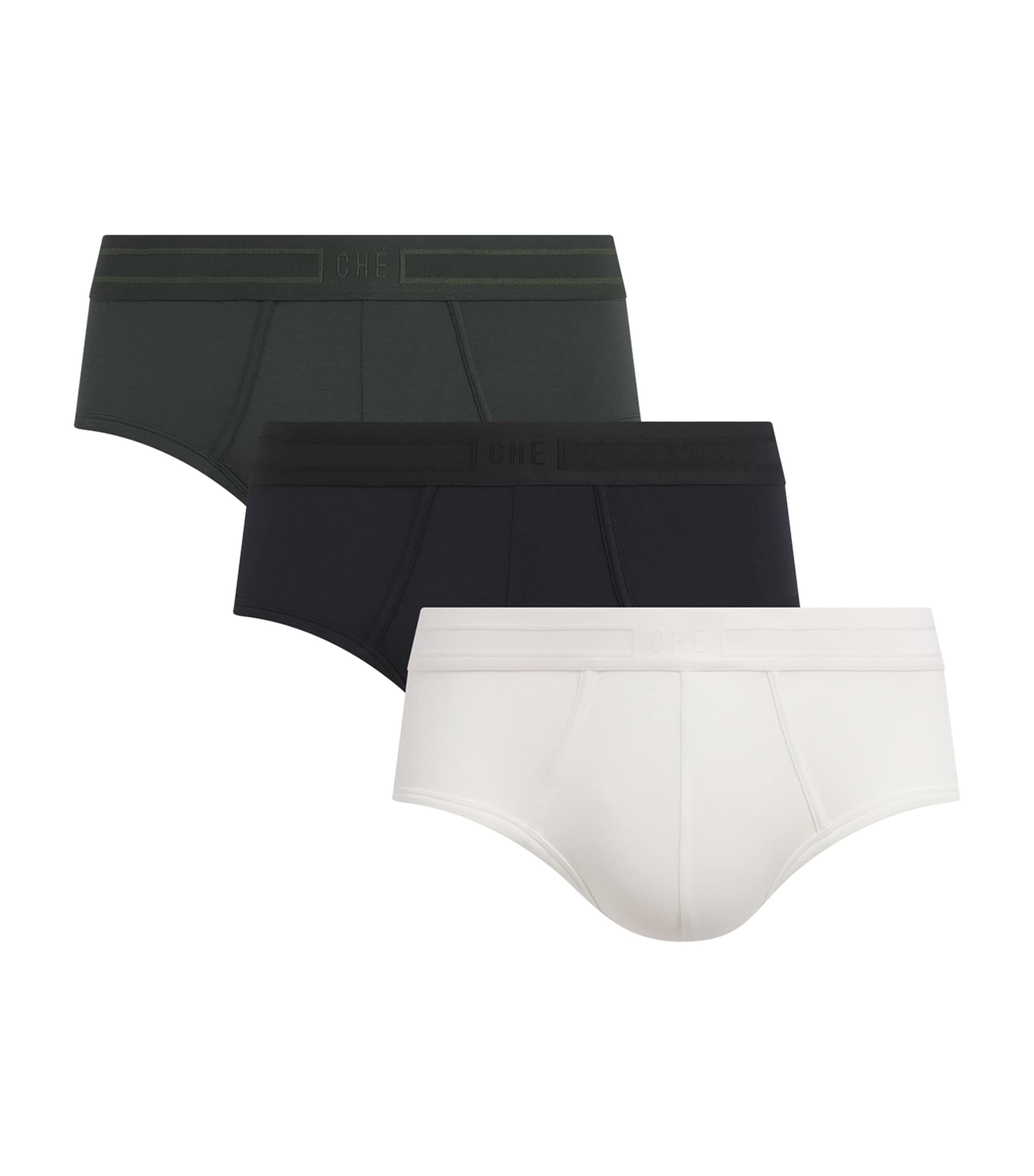 CHÉ Mens Modal-Blend Trunks (Pack of 3) Mixed