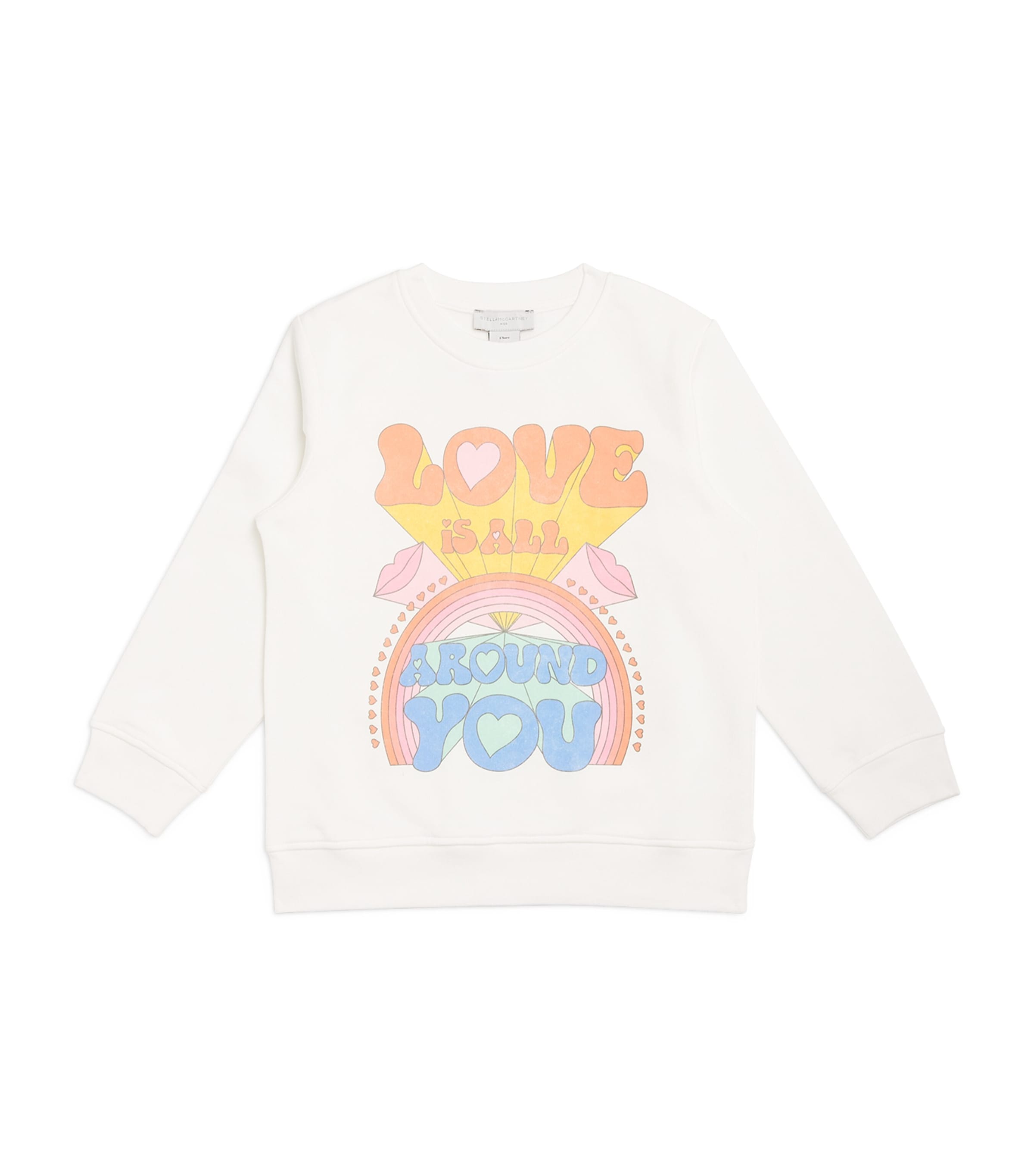 Organic Cotton Love Is All Around Sweatshirt (3-14+ Years)