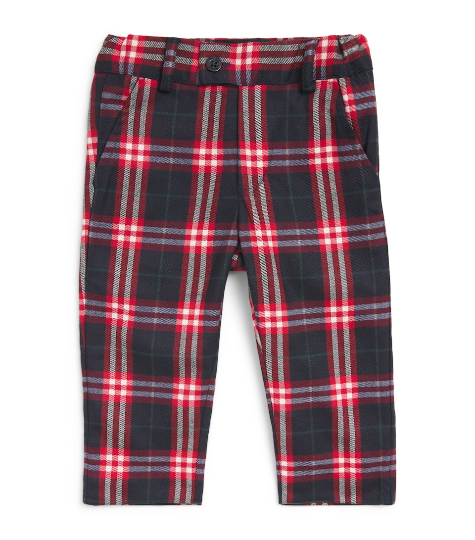 Patachou Flannel Tartan Trousers (6 Months - 4 Years) Trtn
