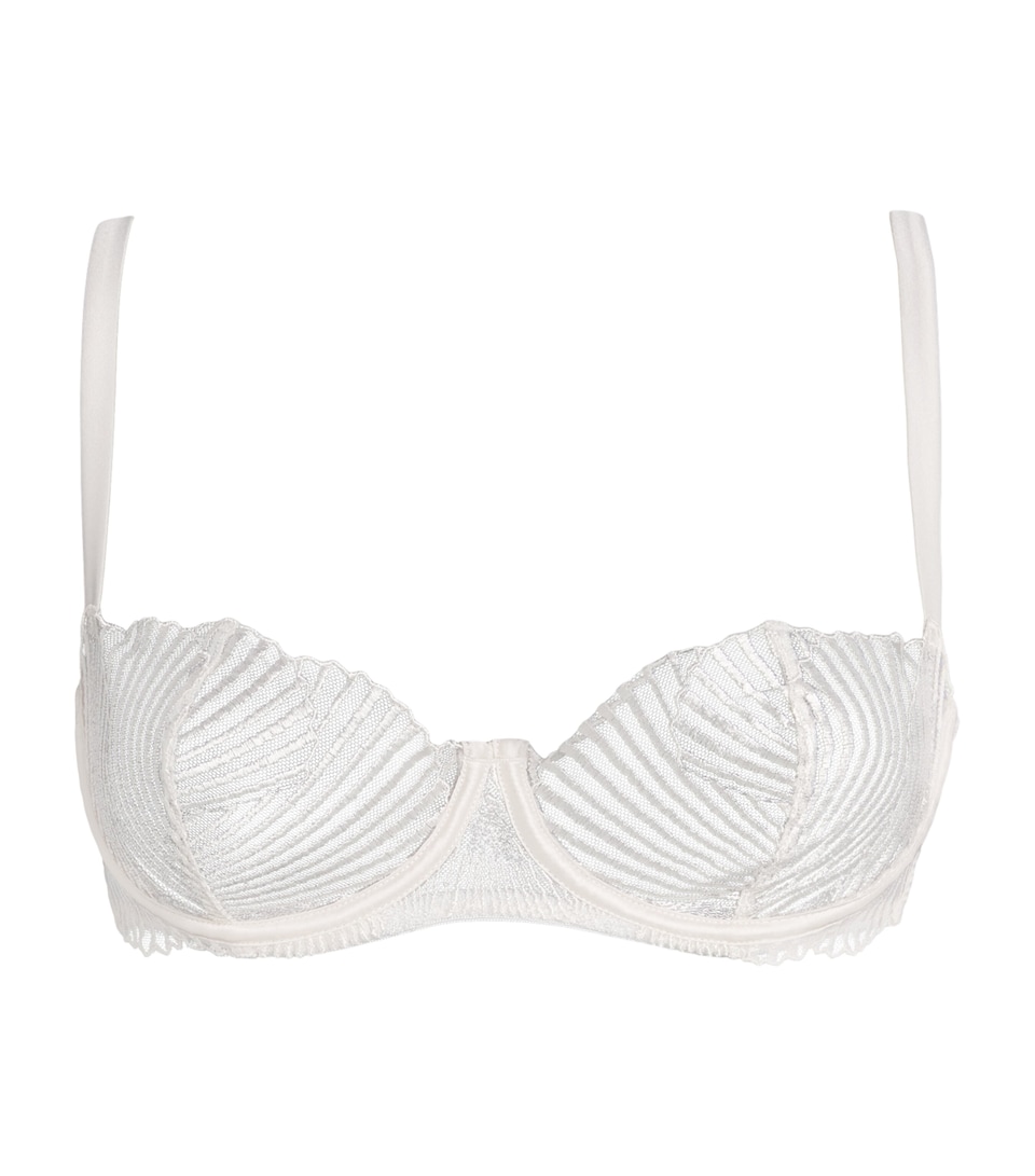 Coco De Mer Womens Athena Balcony Bra Ivory