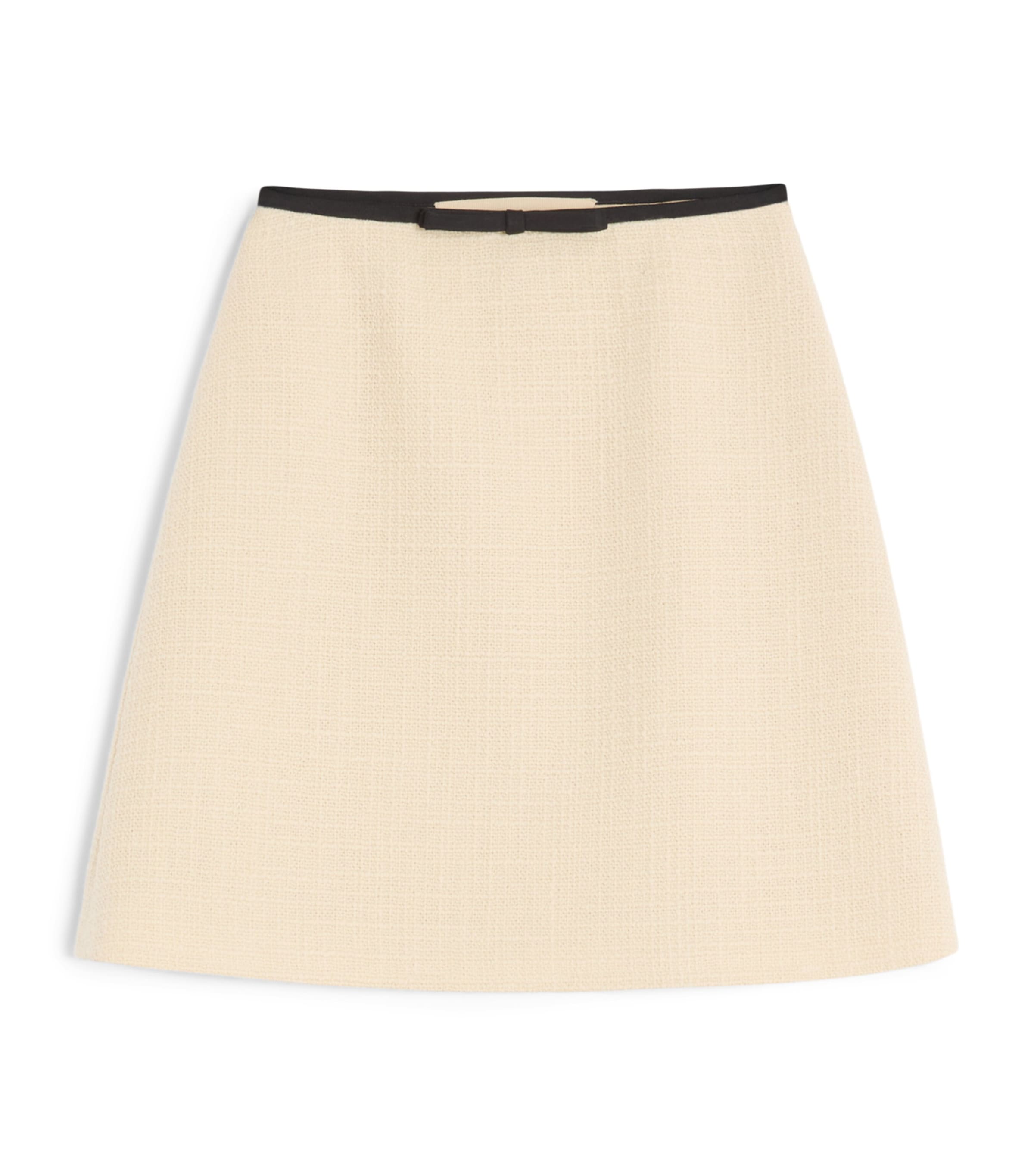 Wool-Blend Mini Skirt