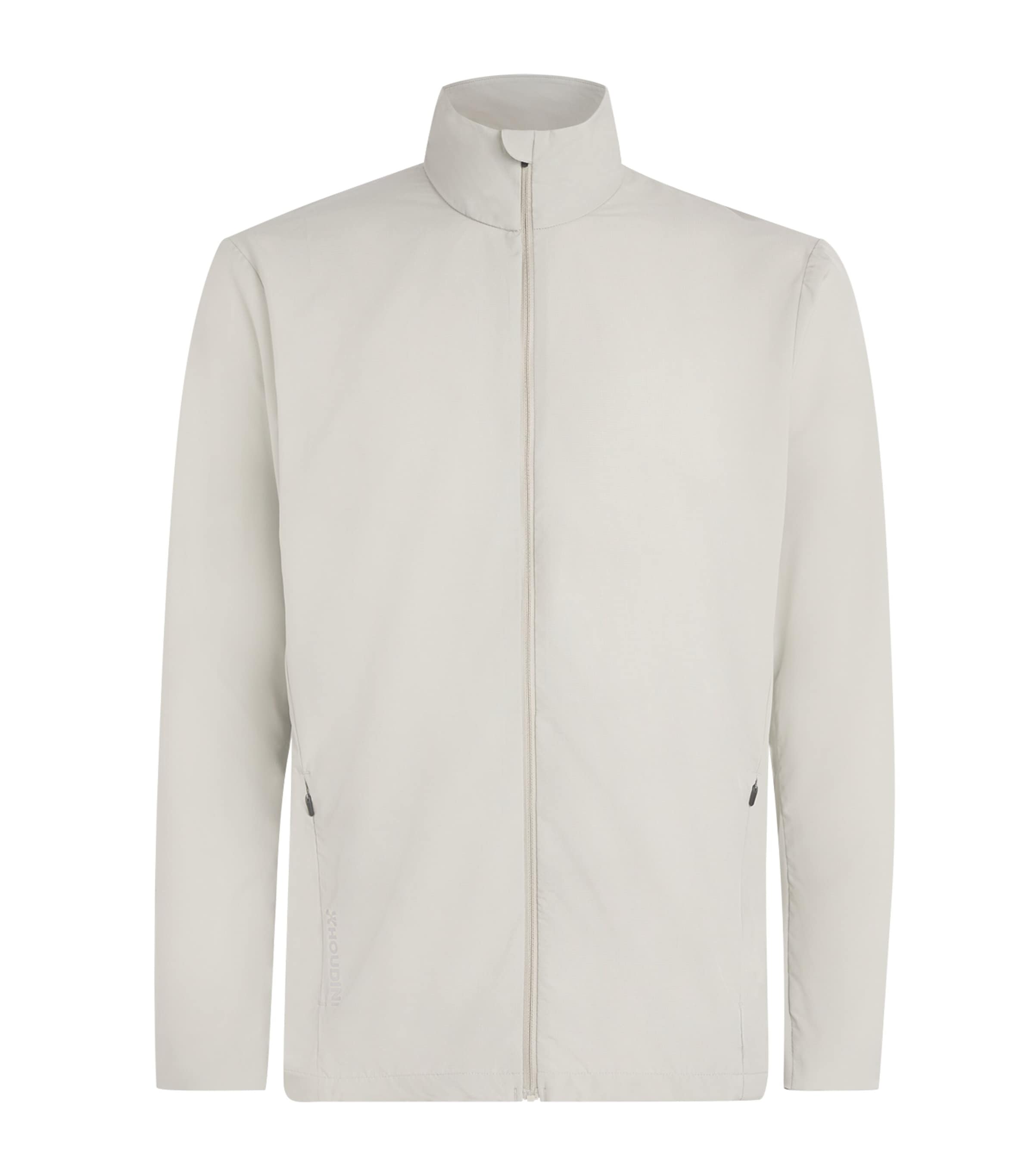 Houdini Mens Pace Flow Trail Jacket Greenish Grey