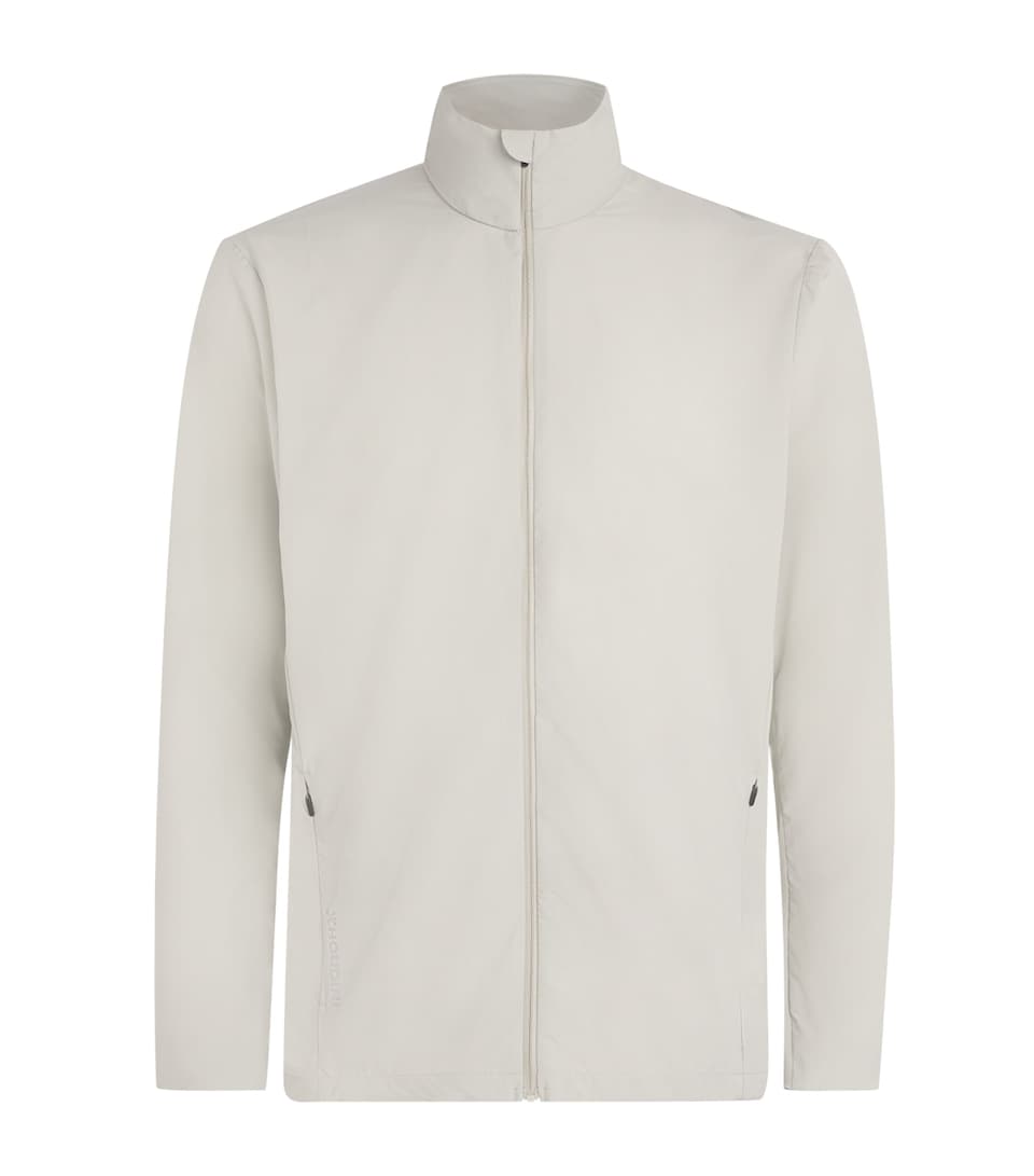 Houdini Mens Pace Flow Trail Jacket Greenish Grey