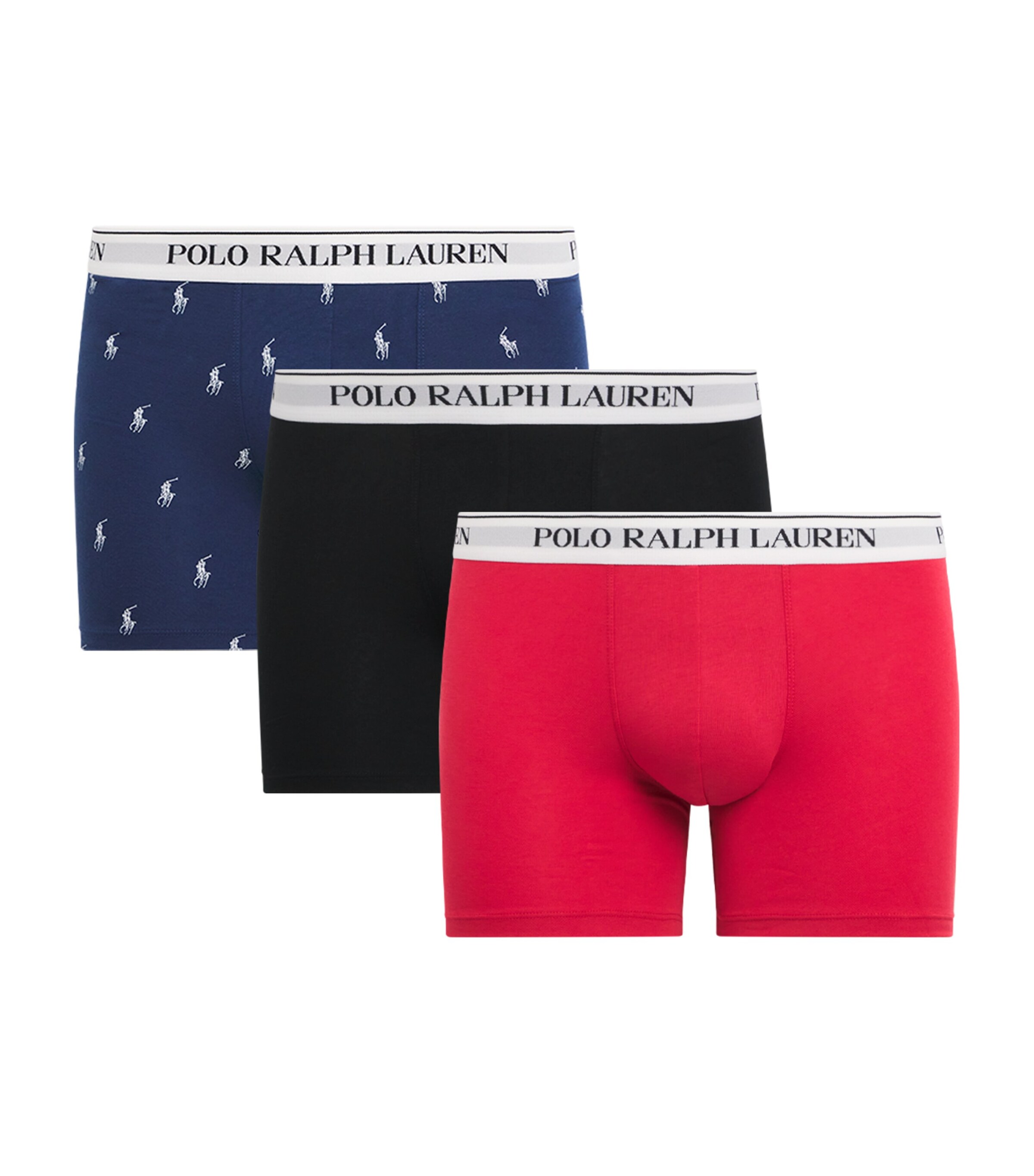 Stretch-Cotton Boxer Briefs (Pack of 3)