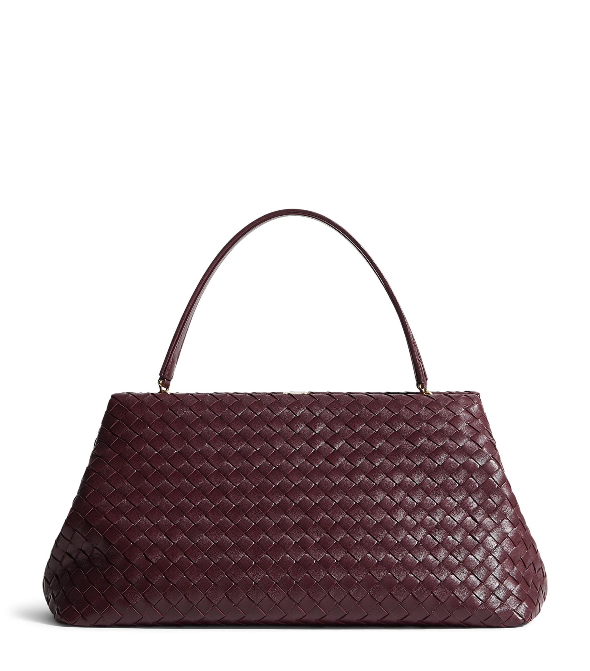 Bottega Veneta Leather Intrecciato The 1998 Top-Handle Bag
