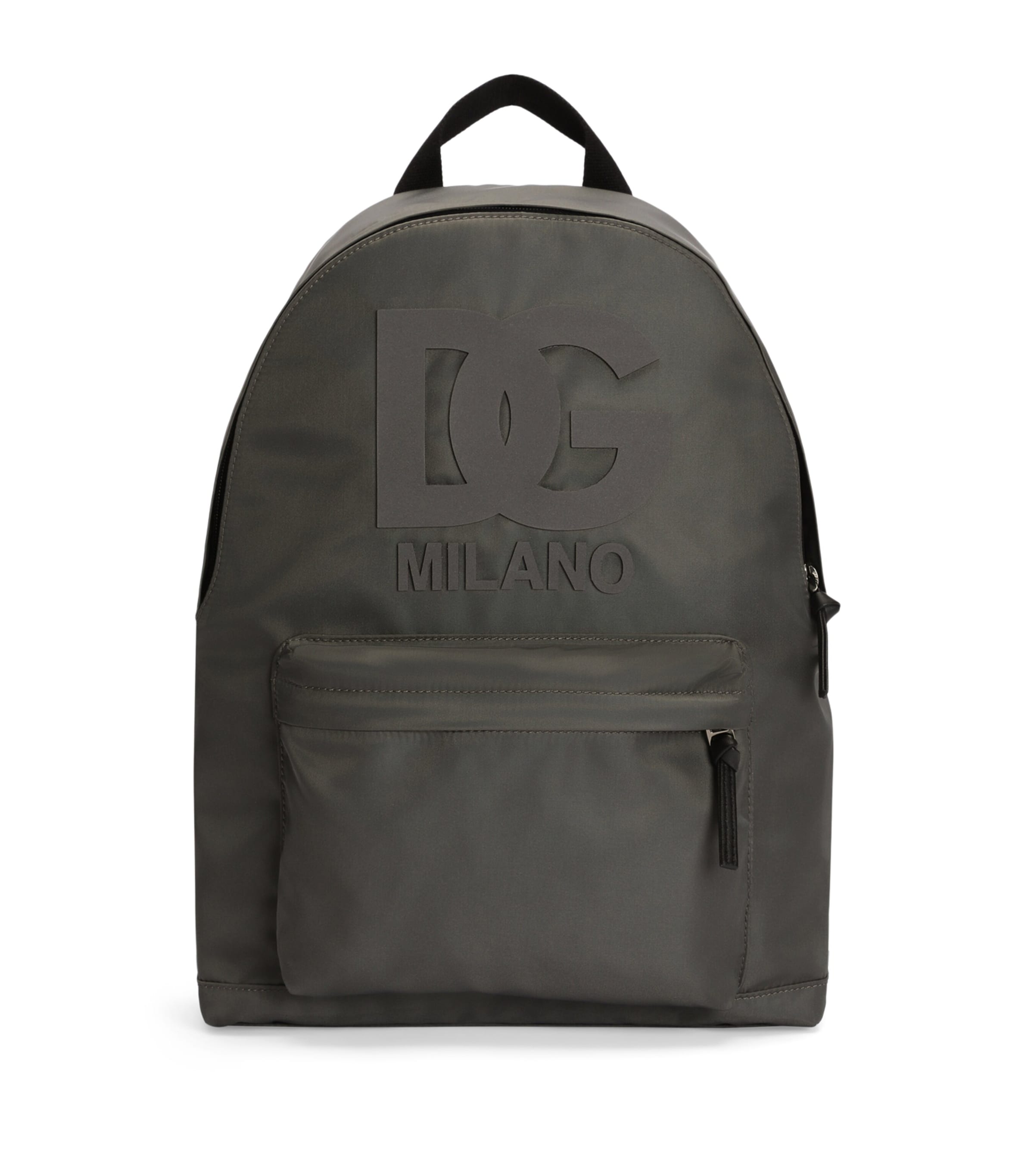 Dolce&Gabbana Kids DG Logo Backpack Grey/black
