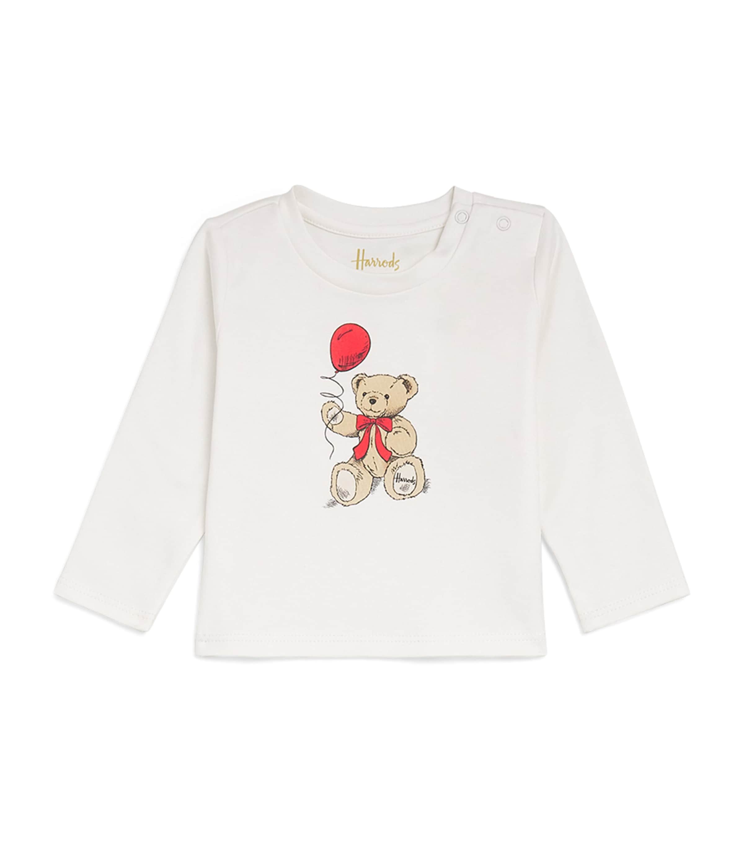 Harrods Henry Bear Vest Ivory