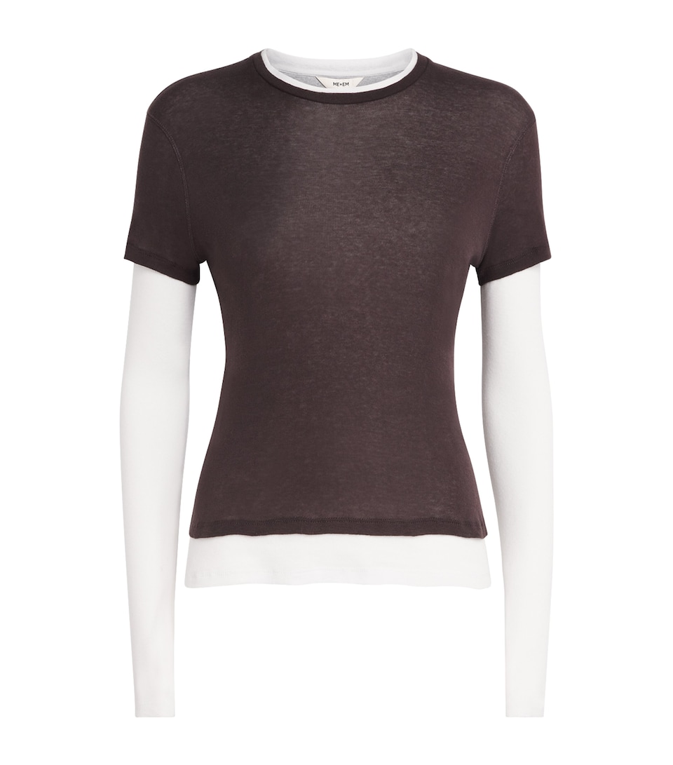 Cotton Double-Layer Top