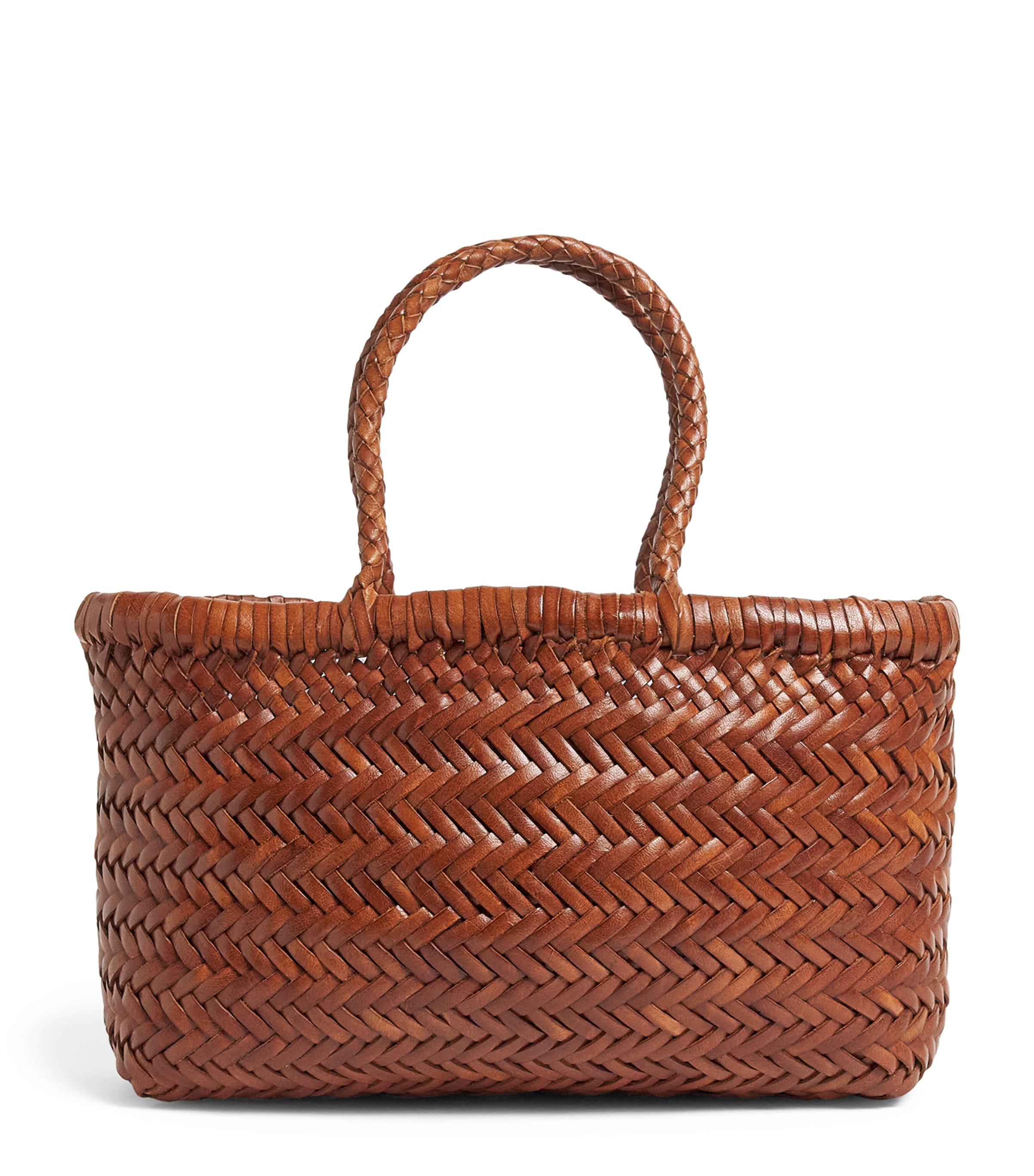 Mini Leather Flat Gora Tote Bag