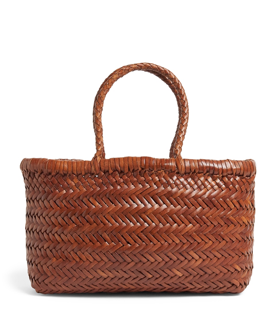 Mini Leather Flat Gora Tote Bag