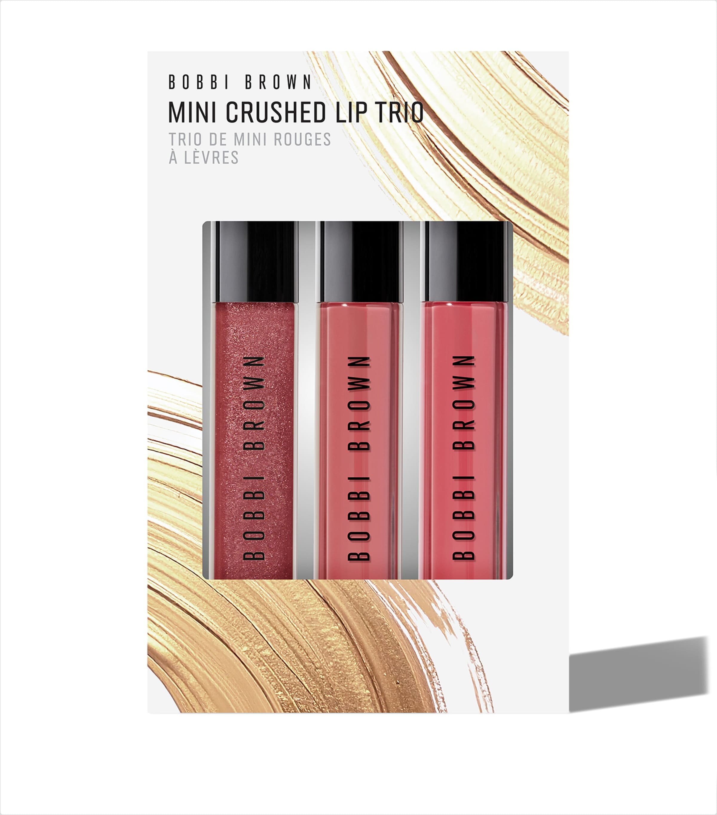 Bobbi Brown Mini Crushed Lip Trio Gift Set Blushed Burgundy