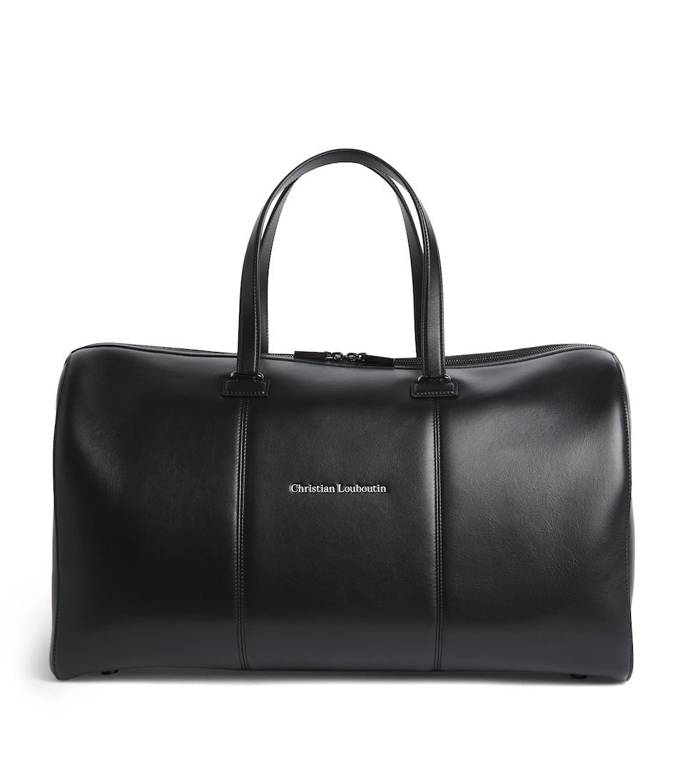 Christian Louboutin Tactical Leather Duffle Bag