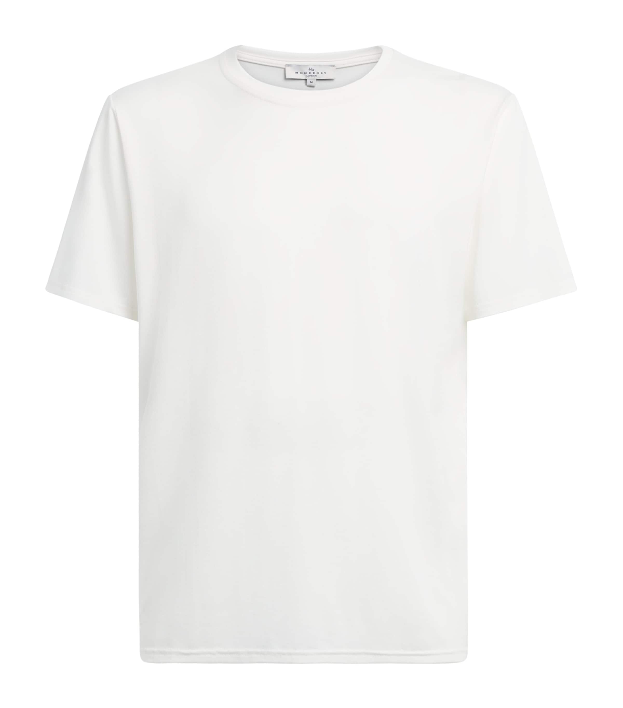 Homebody Mens Stretch-Modal Lounge T-Shirt Calico